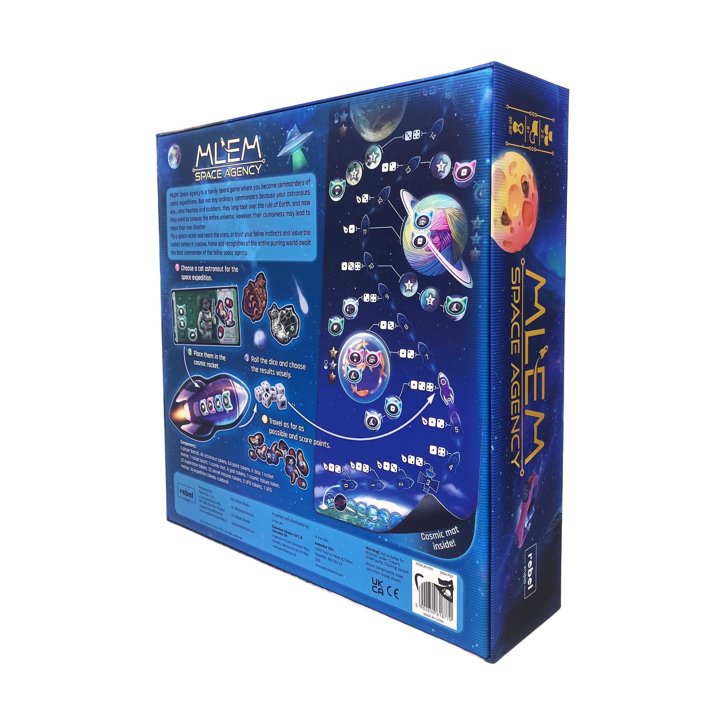 Reiner Knizia's MLEM: Space Agency - Cosmic Cat Commanders - Image 5