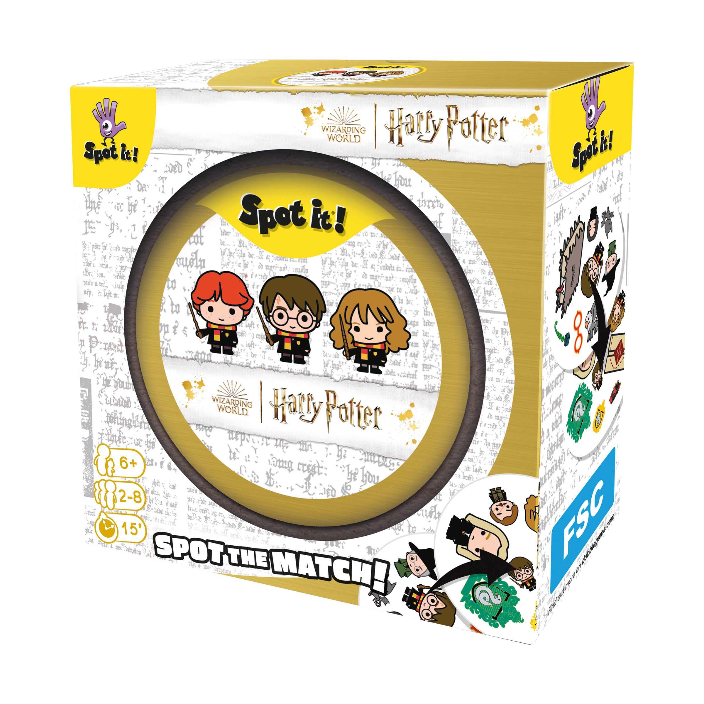 Alternative view of Harry Potter Spot it! Magical Matching Card Game