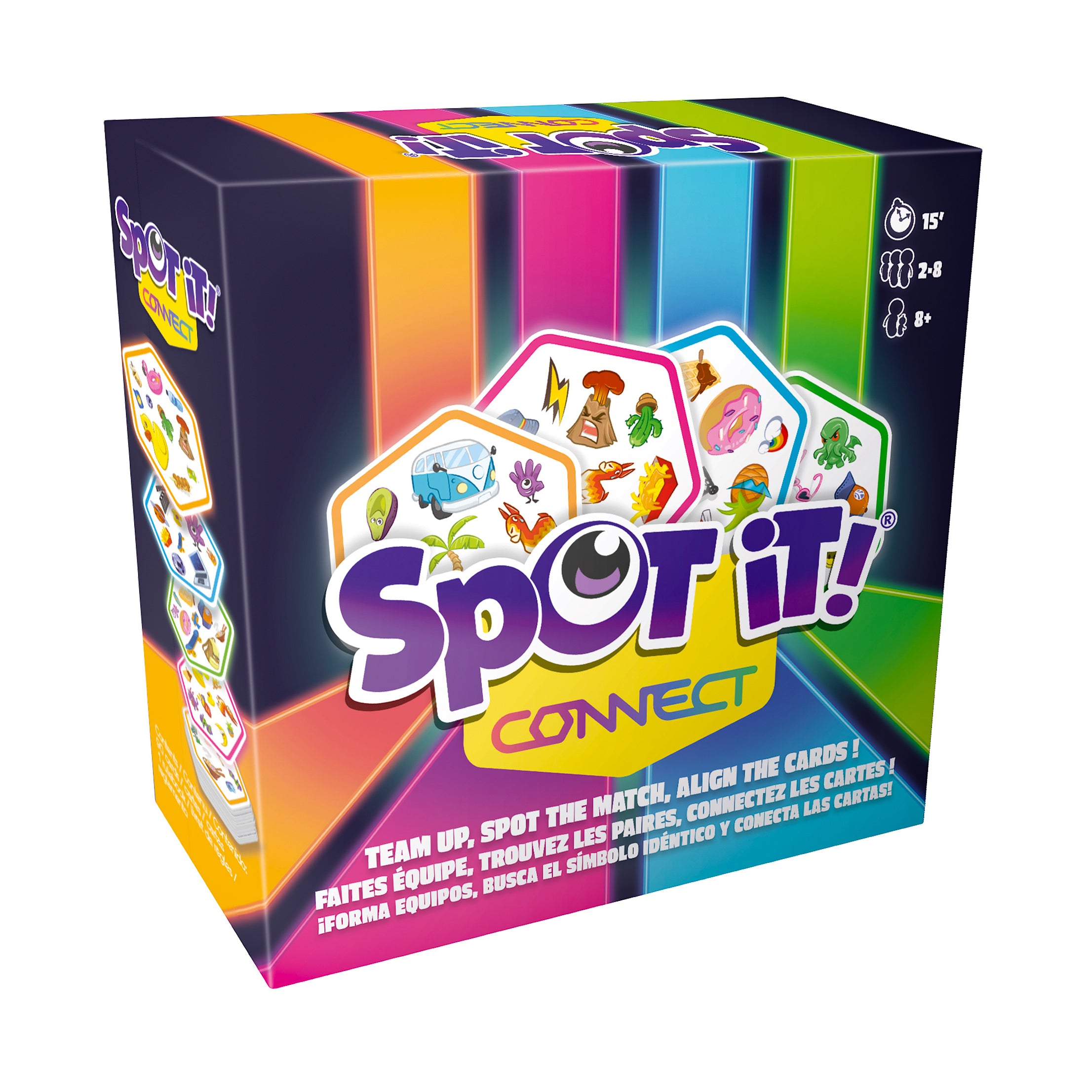 Spot it! Connect Fast-Paced Matching Card Game