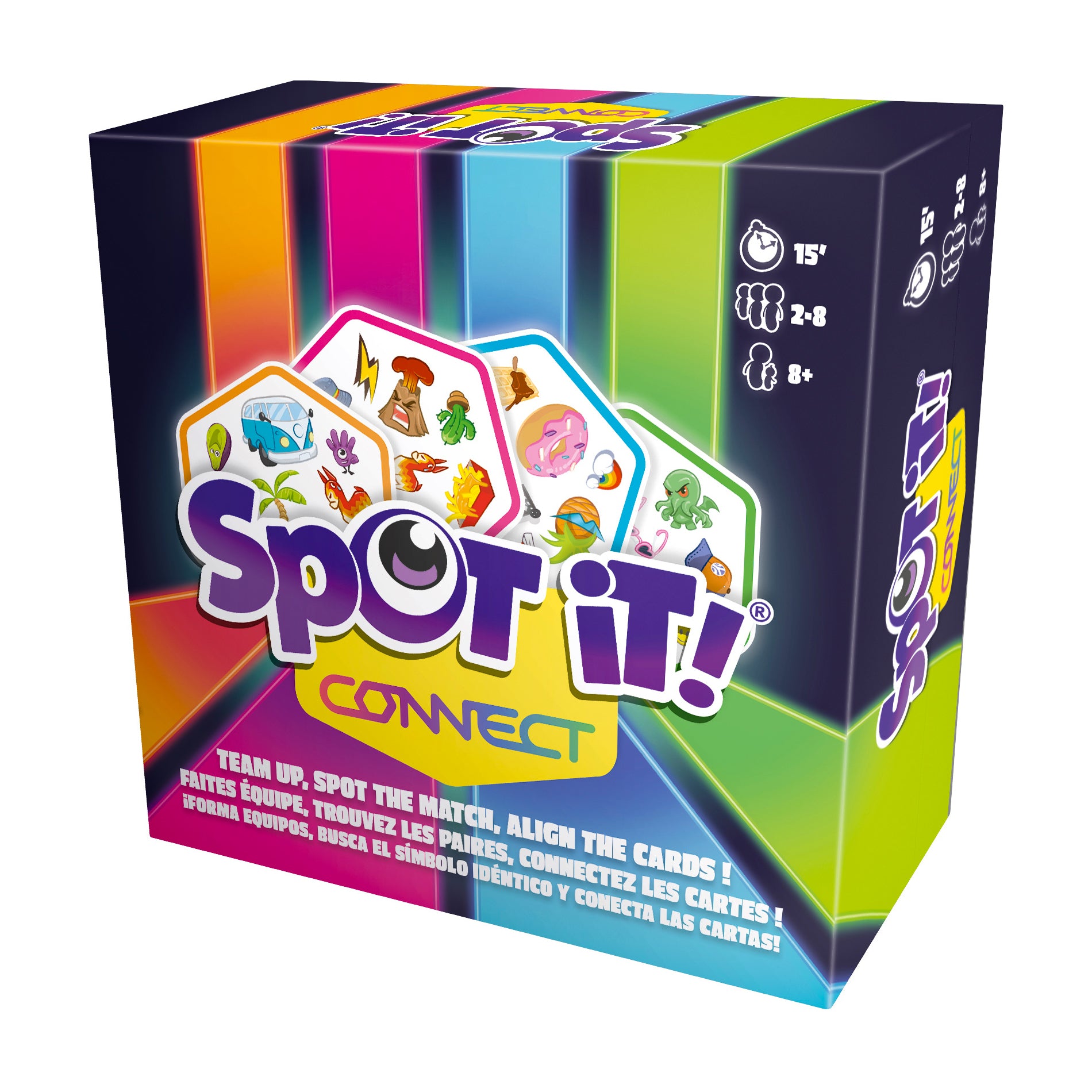 Alternative view of Spot it! Connect Fast-Paced Matching Card Game