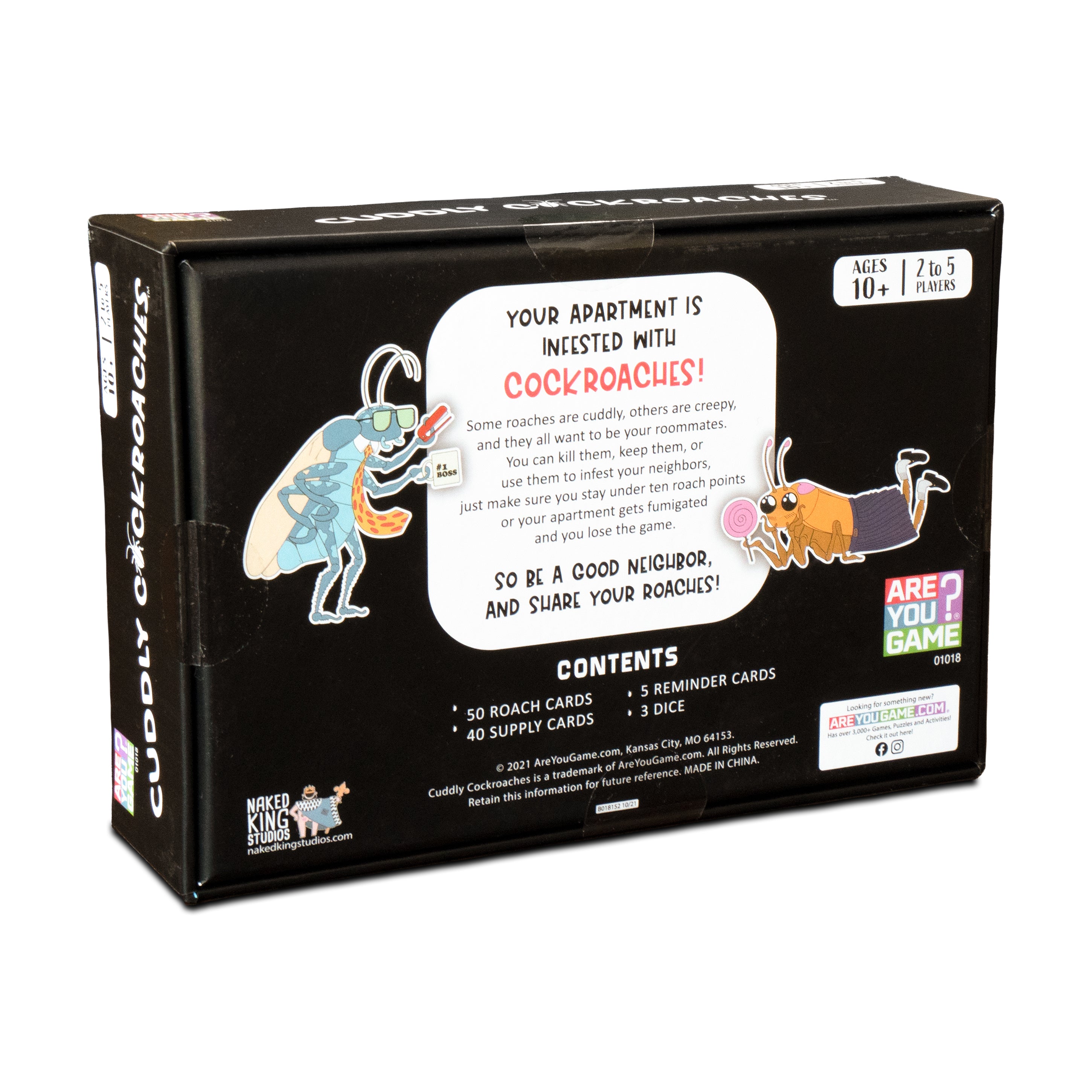 Alternative view of Cuddly Cockroaches Strategy Infestation Game