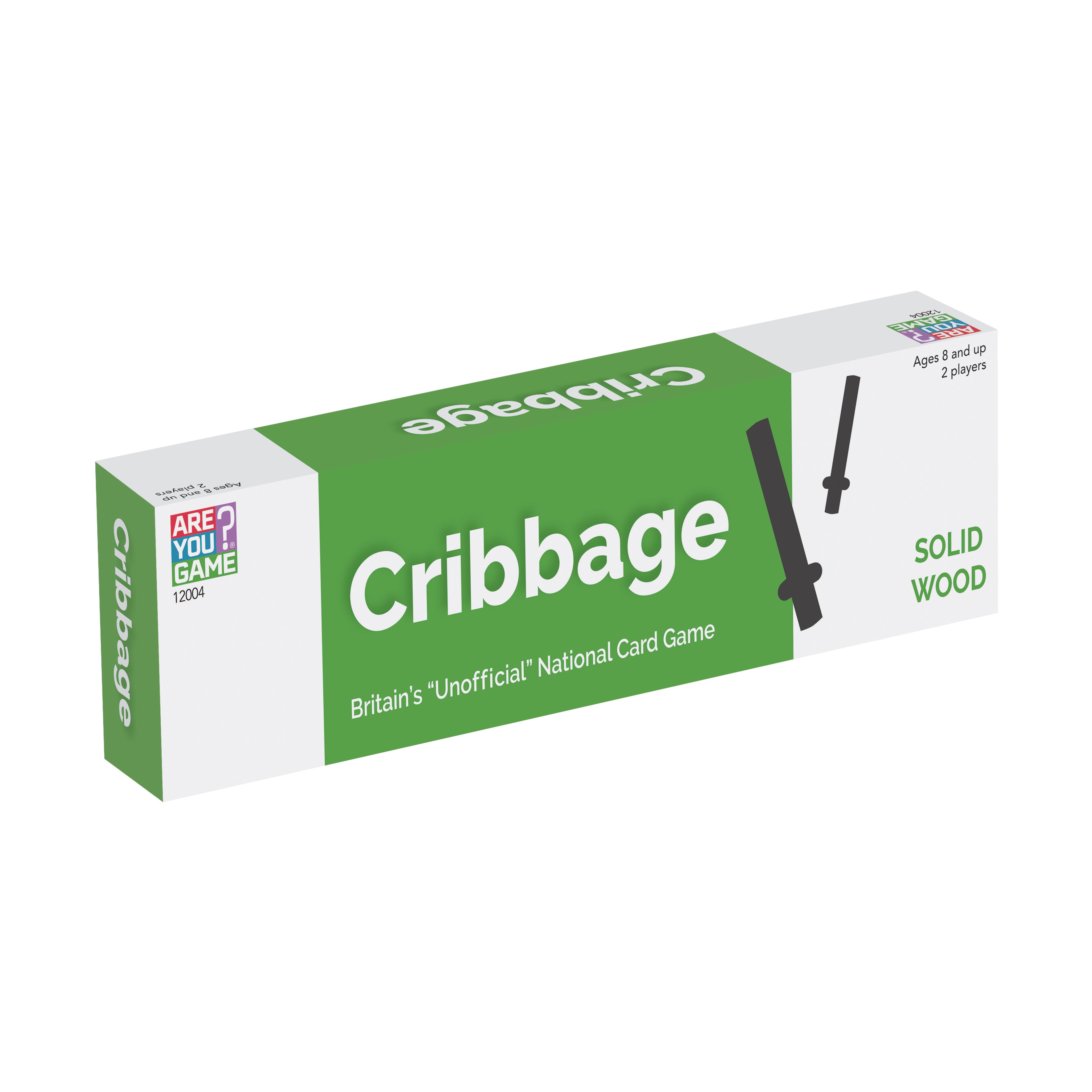 Alternative view of AreYouGame Solid Wood Cribbage - Classic Strategy Game Board