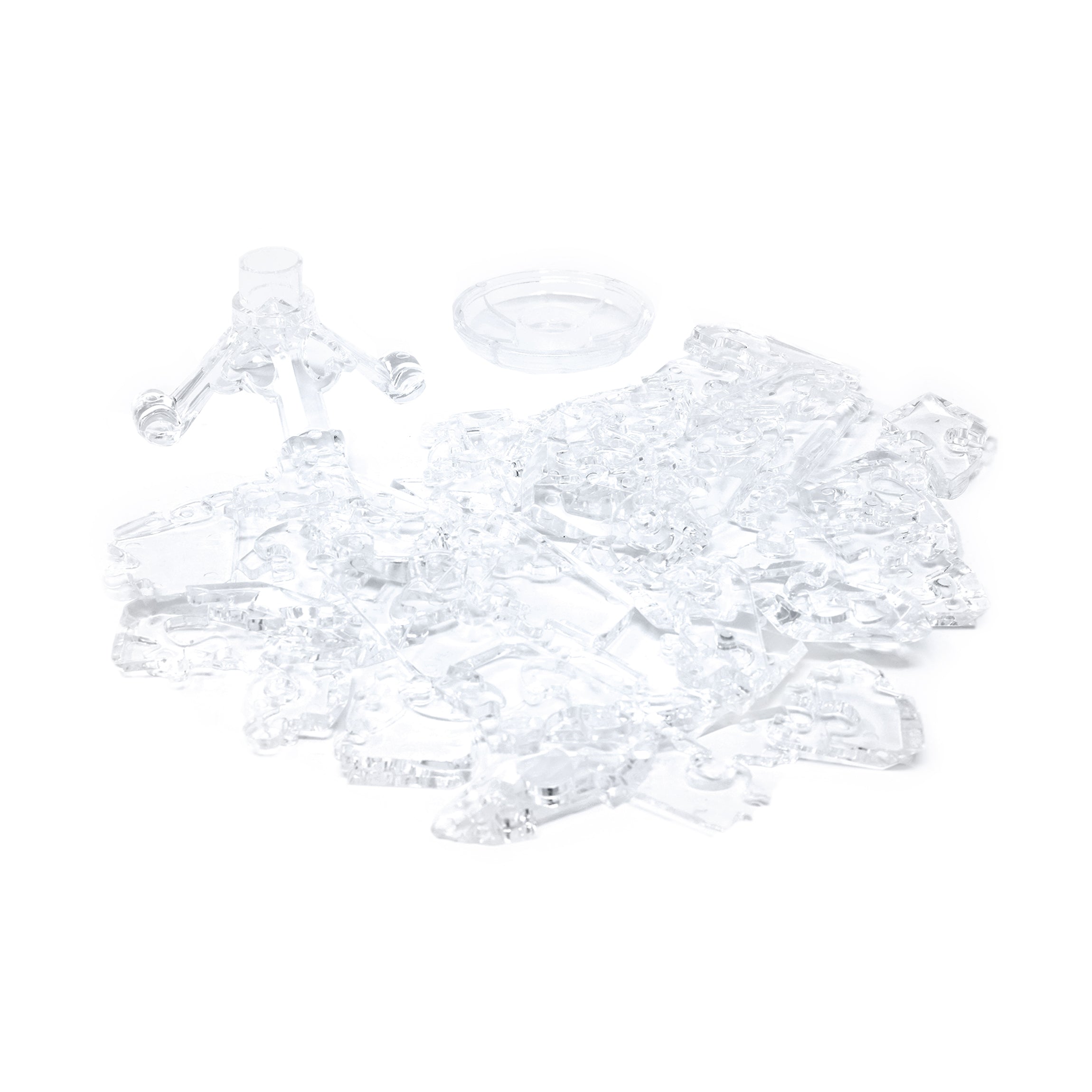 Sparkling Gem 3D Crystal Diamond Puzzle - Clear, 43 Pieces - Image 5