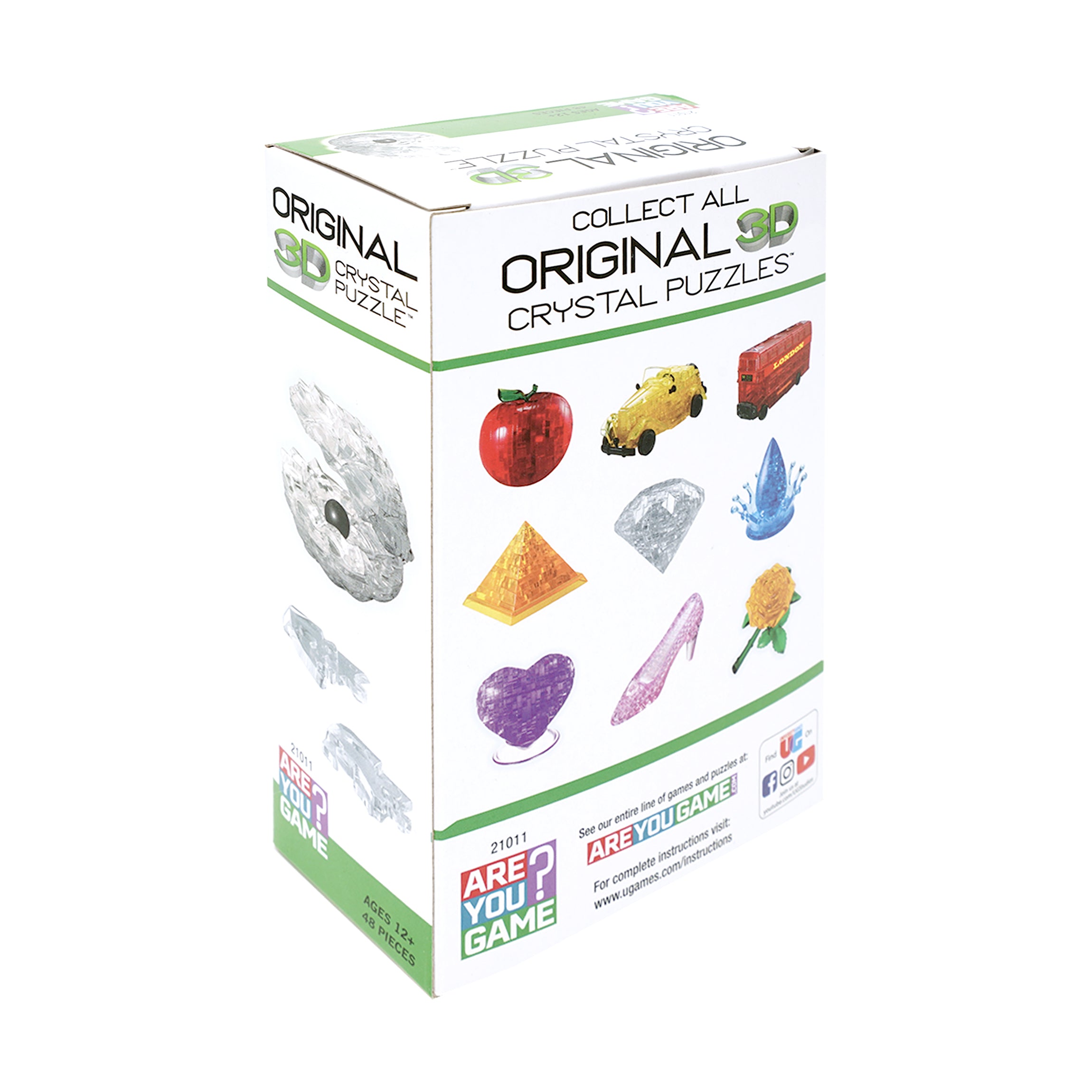 Pearlescent Wonder 3D Crystal Puzzle - Enigmatic Shell Design - Image 4