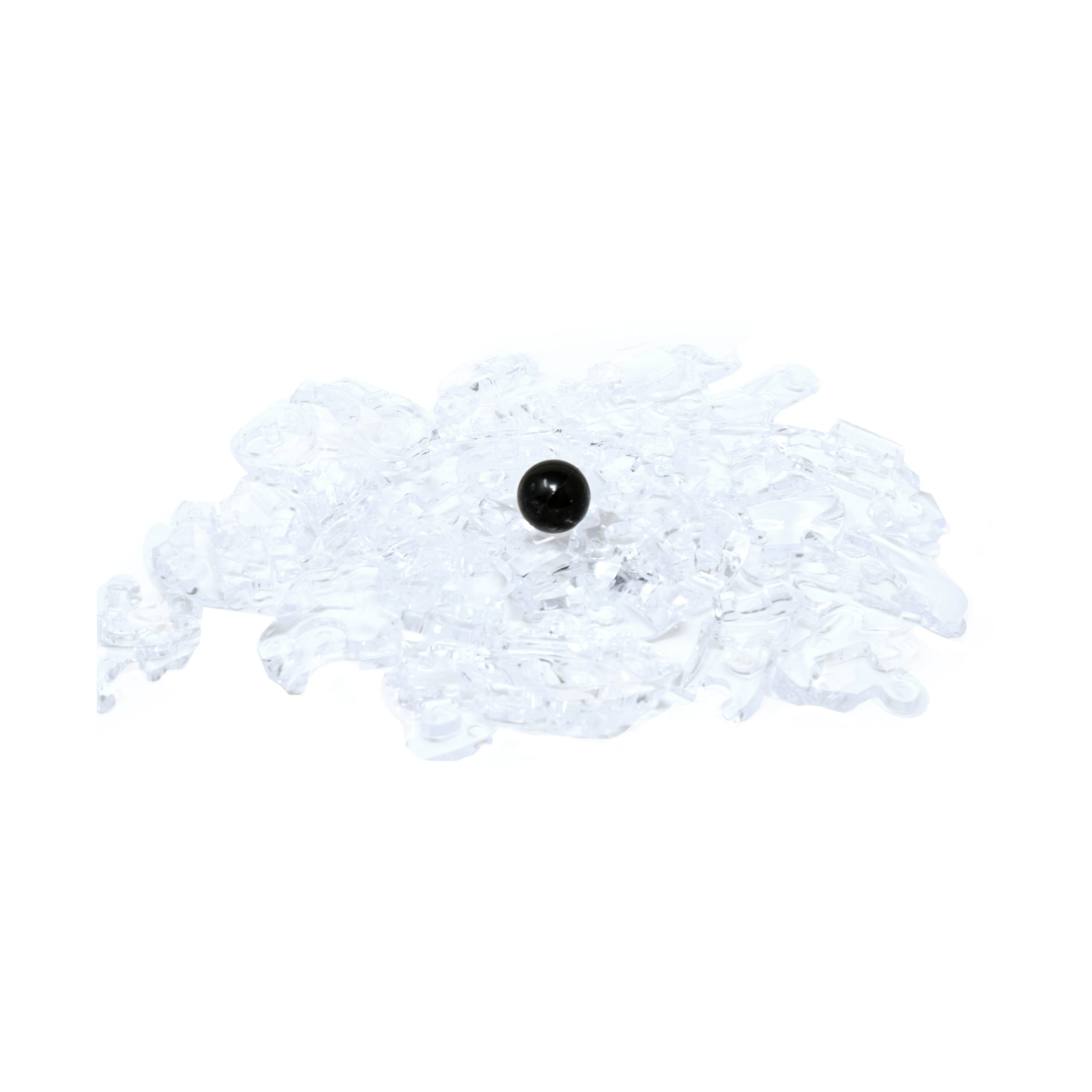 Pearlescent Wonder 3D Crystal Puzzle - Enigmatic Shell Design - Image 5