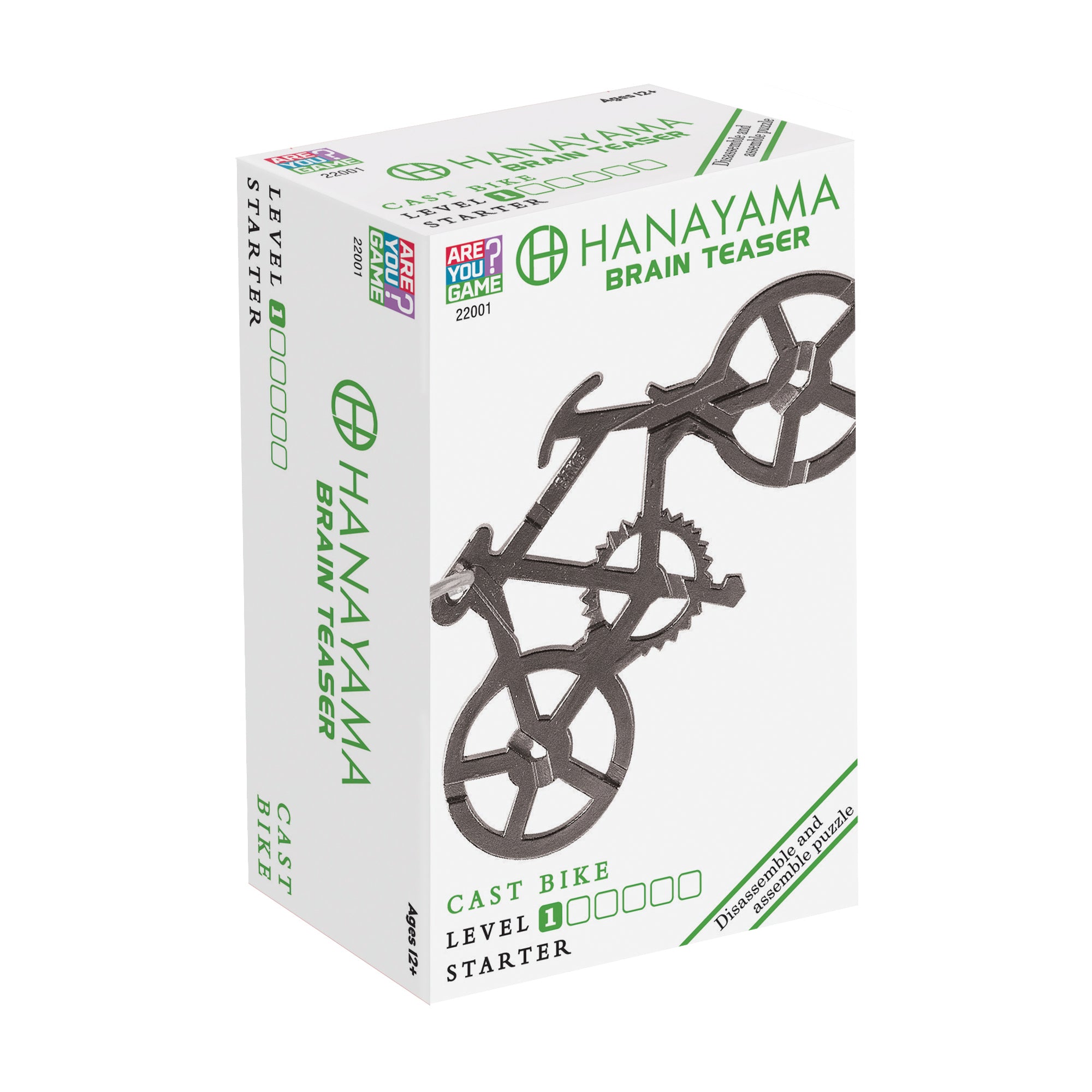Hanayama Level 1 Cast Puzzle - Bike, Master Your Paths - Image 2