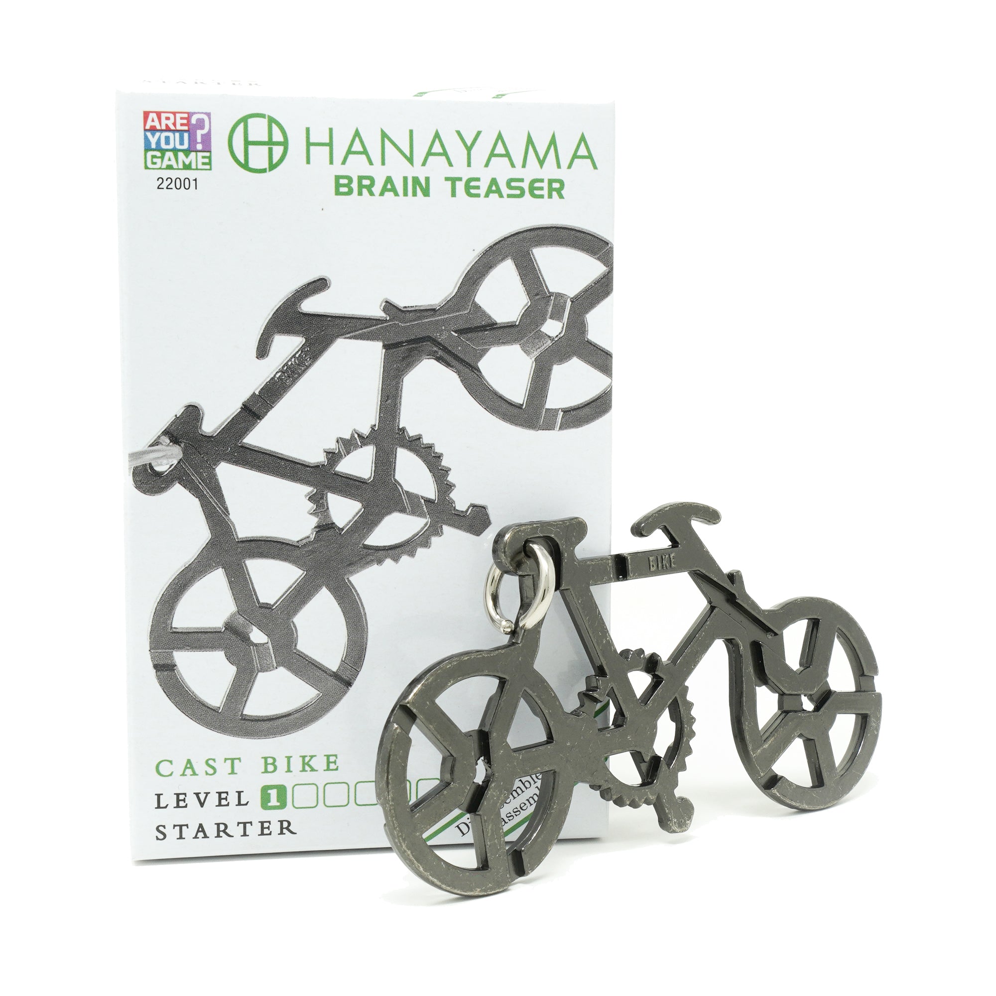 Hanayama Level 1 Cast Puzzle - Bike, Master Your Paths - Image 3