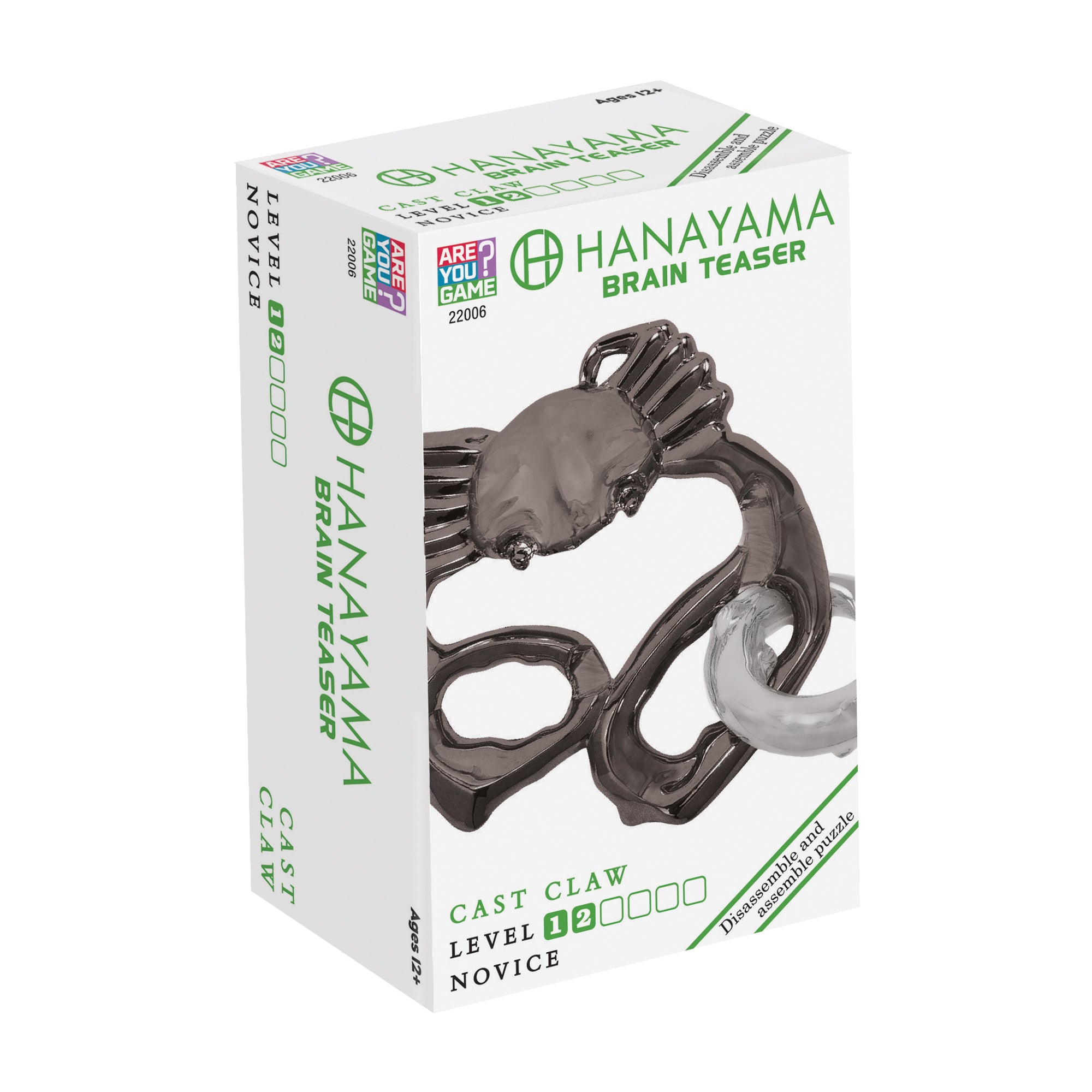Hanayama Level 2 Cast Puzzle - Claw Challenge - Image 2
