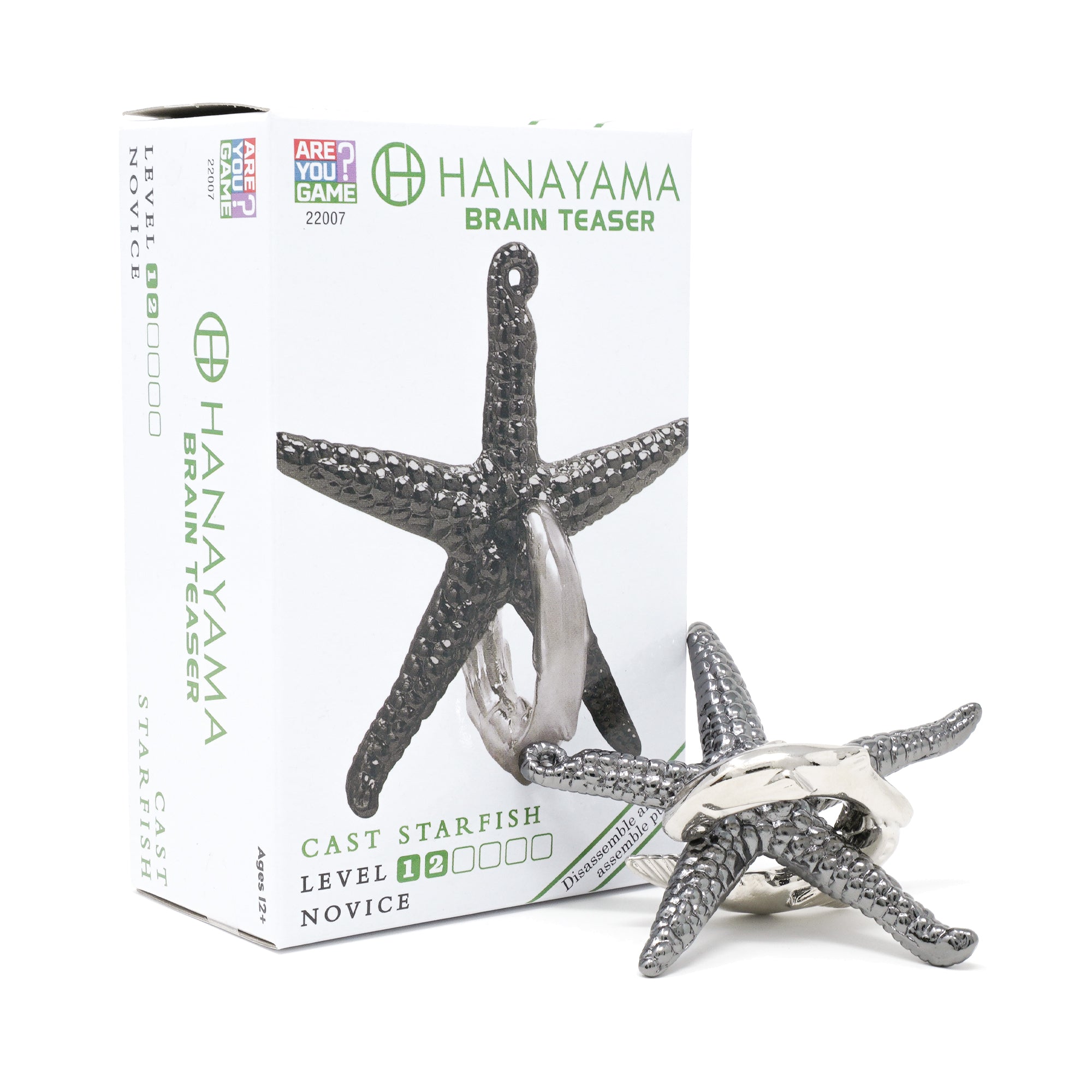Hanayama Cast Metal Level 2 Puzzle - Starfish Voyage - Image 3