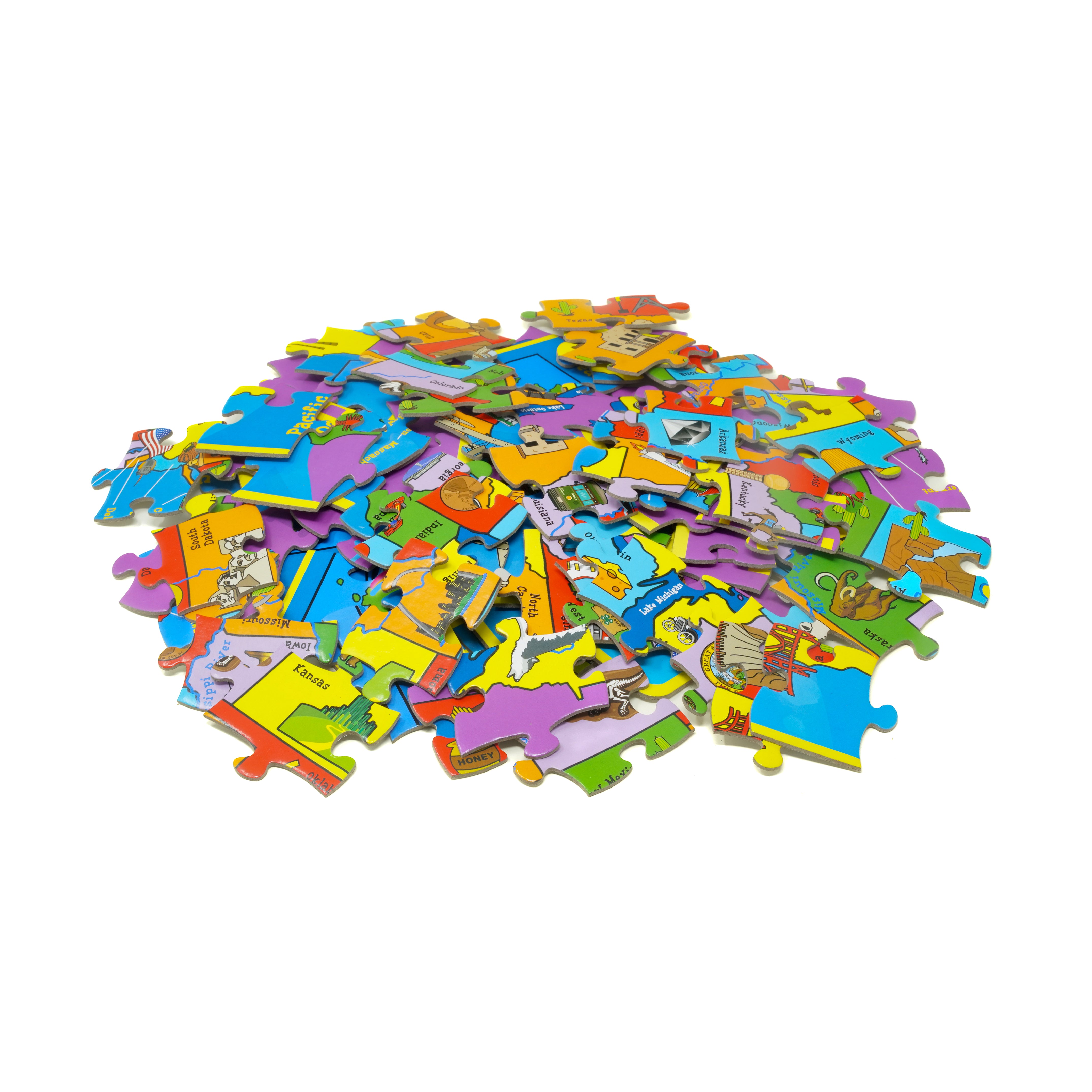 Interactive USA Map and State Trivia Puzzle – 100 pc - Image 4
