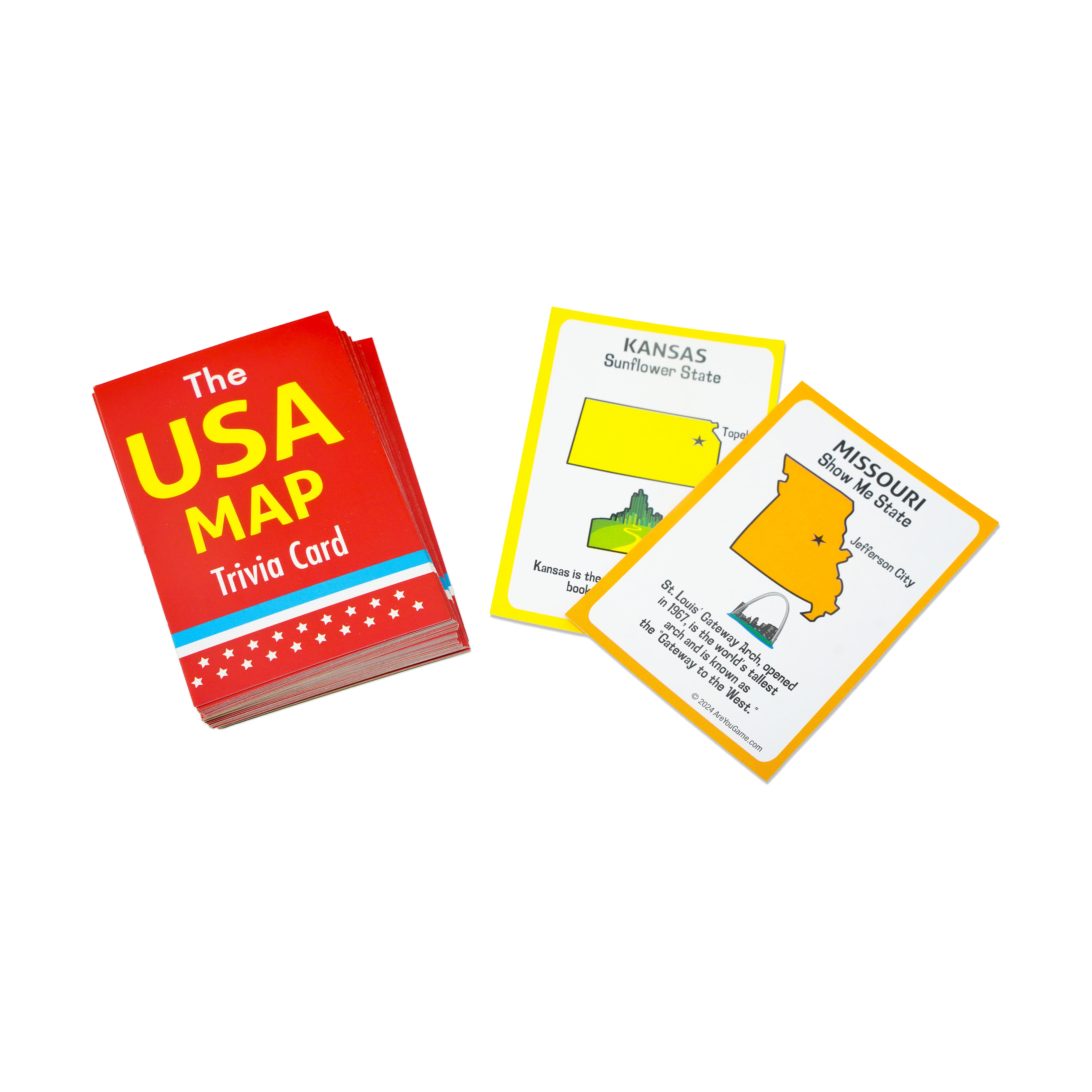 Interactive USA Map and State Trivia Puzzle – 100 pc - Image 5