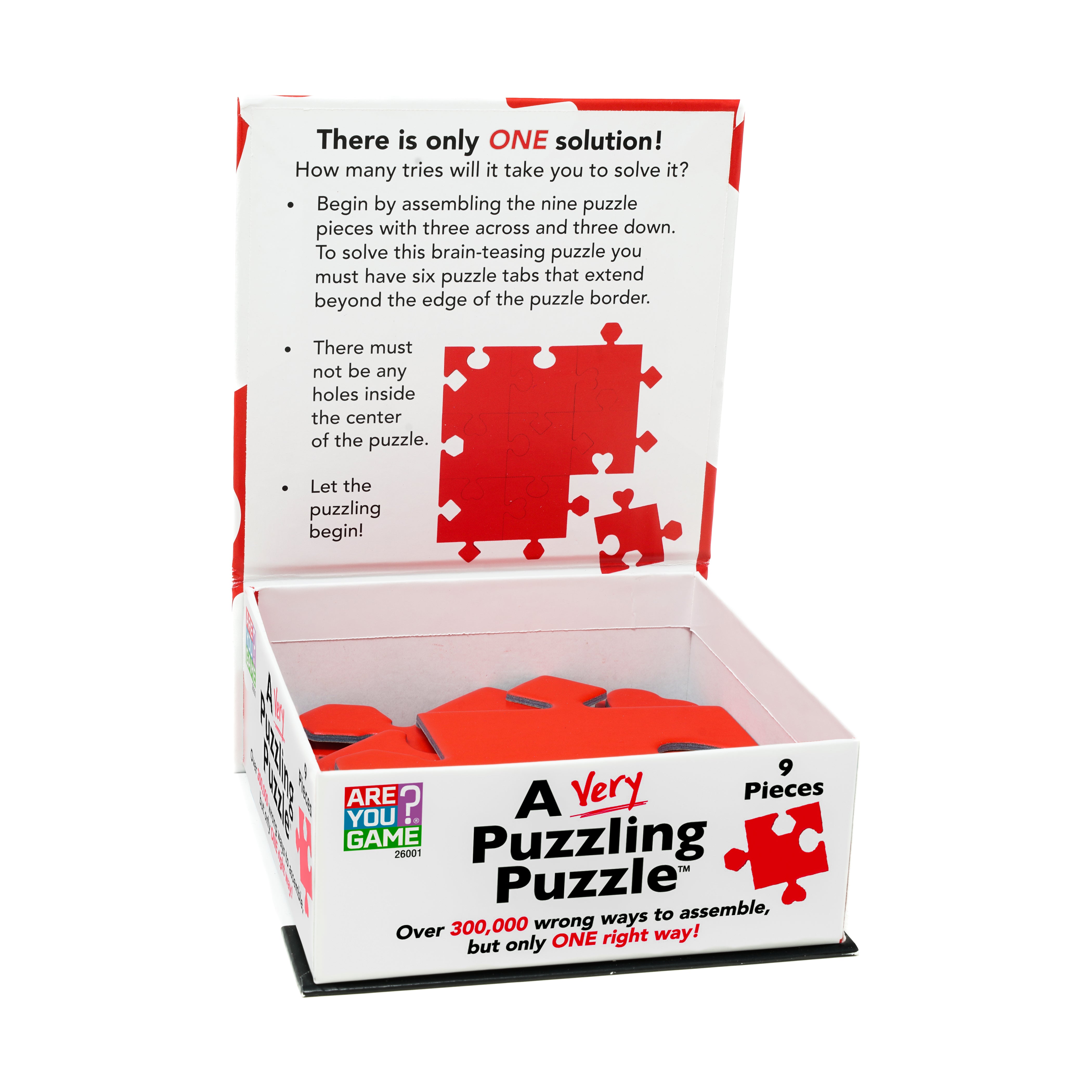 Challenging 9-Piece Brain Teaser Puzzle - A Very Puzzling Puzzle - Image 3