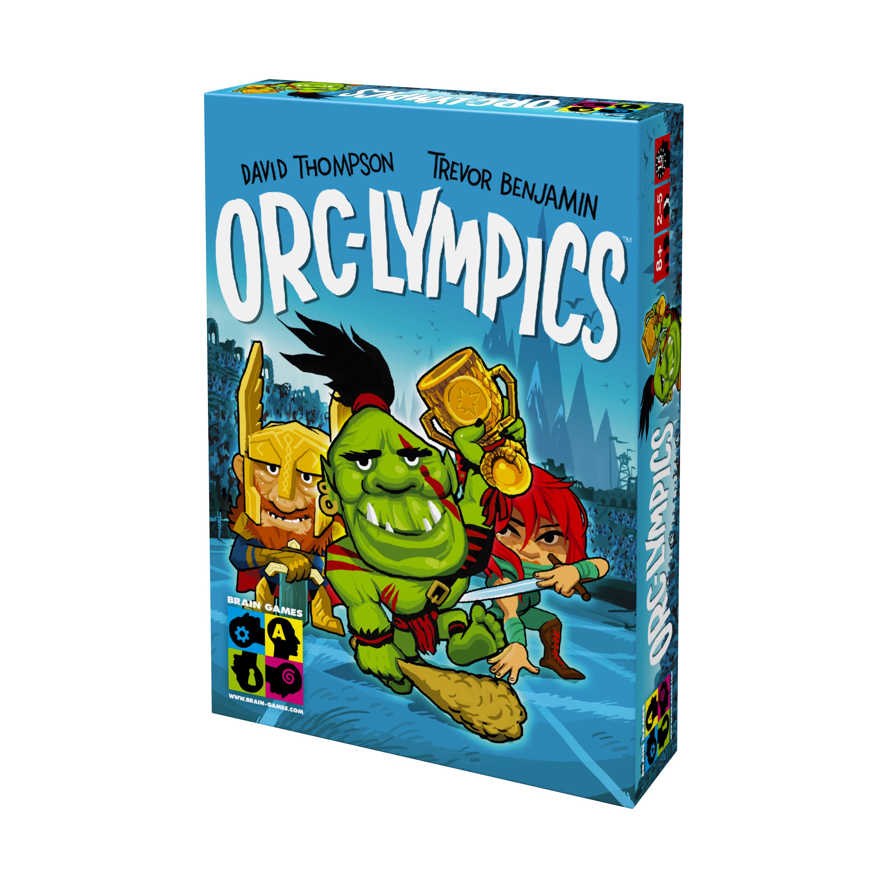 Alternative view of Orc-lympics: Fantasy Team Strategy Card Game