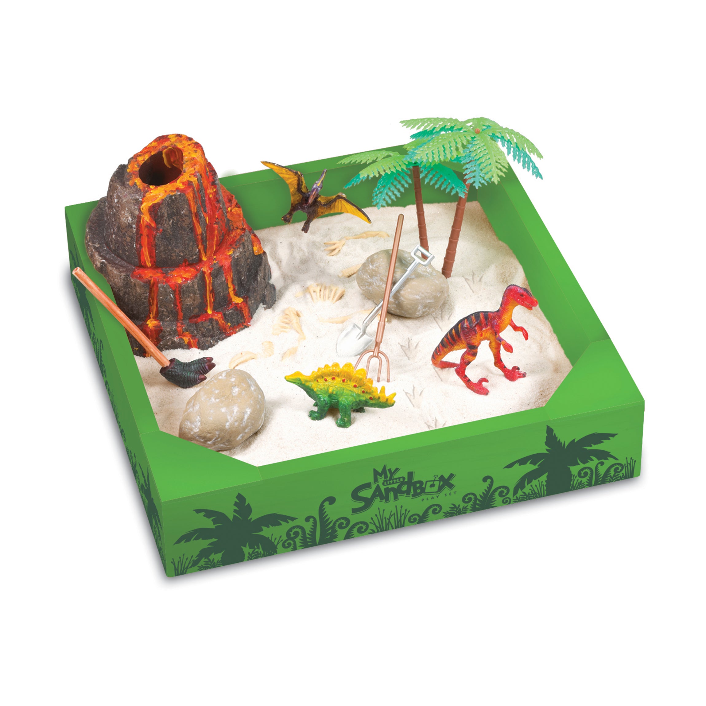 Alternative view of Dino Land - My Little Sandbox - Deluxe Tabletop Play Set