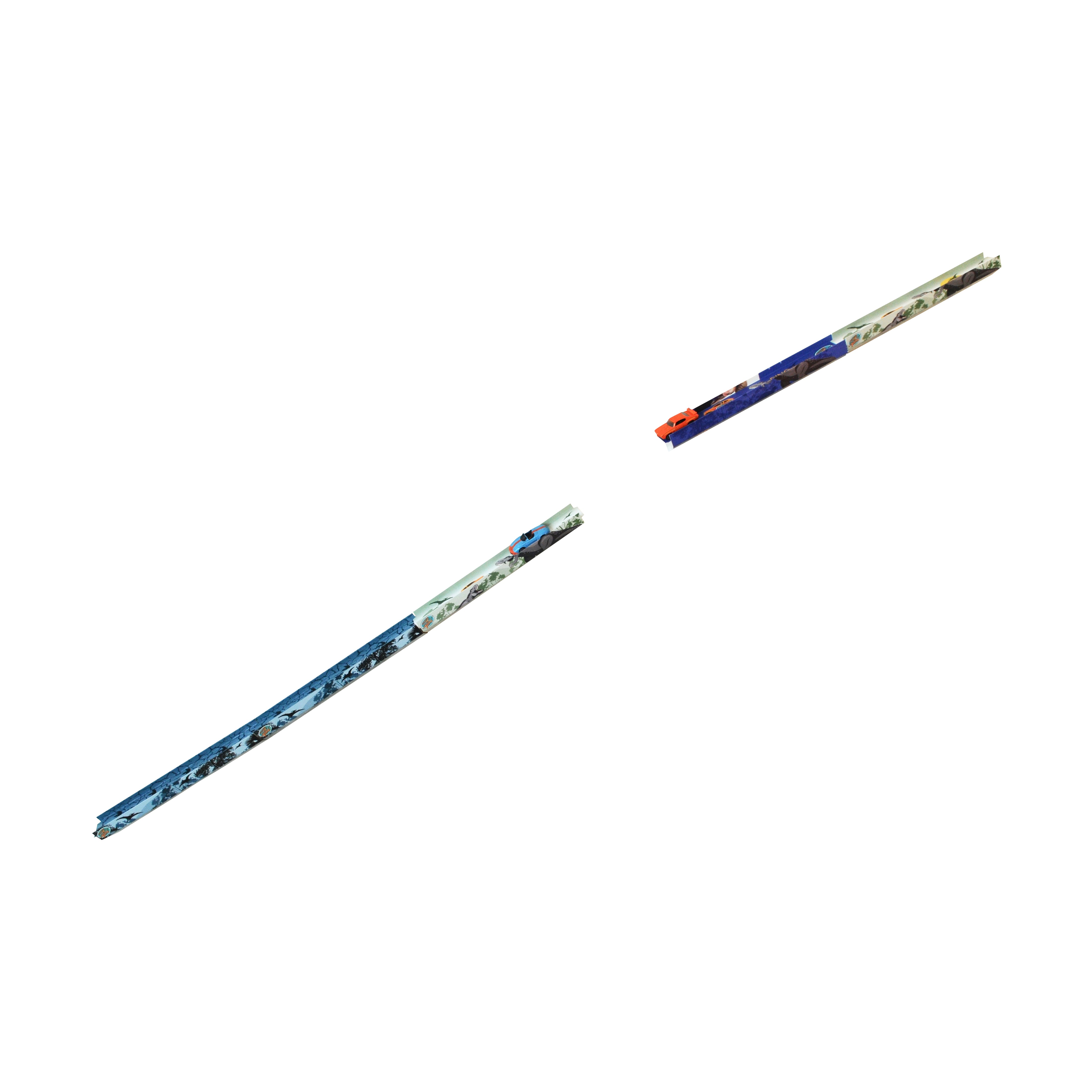 Alternative view of Paper Trax - Dino Edition Dinosaur-Themed Race Track Starter Pack