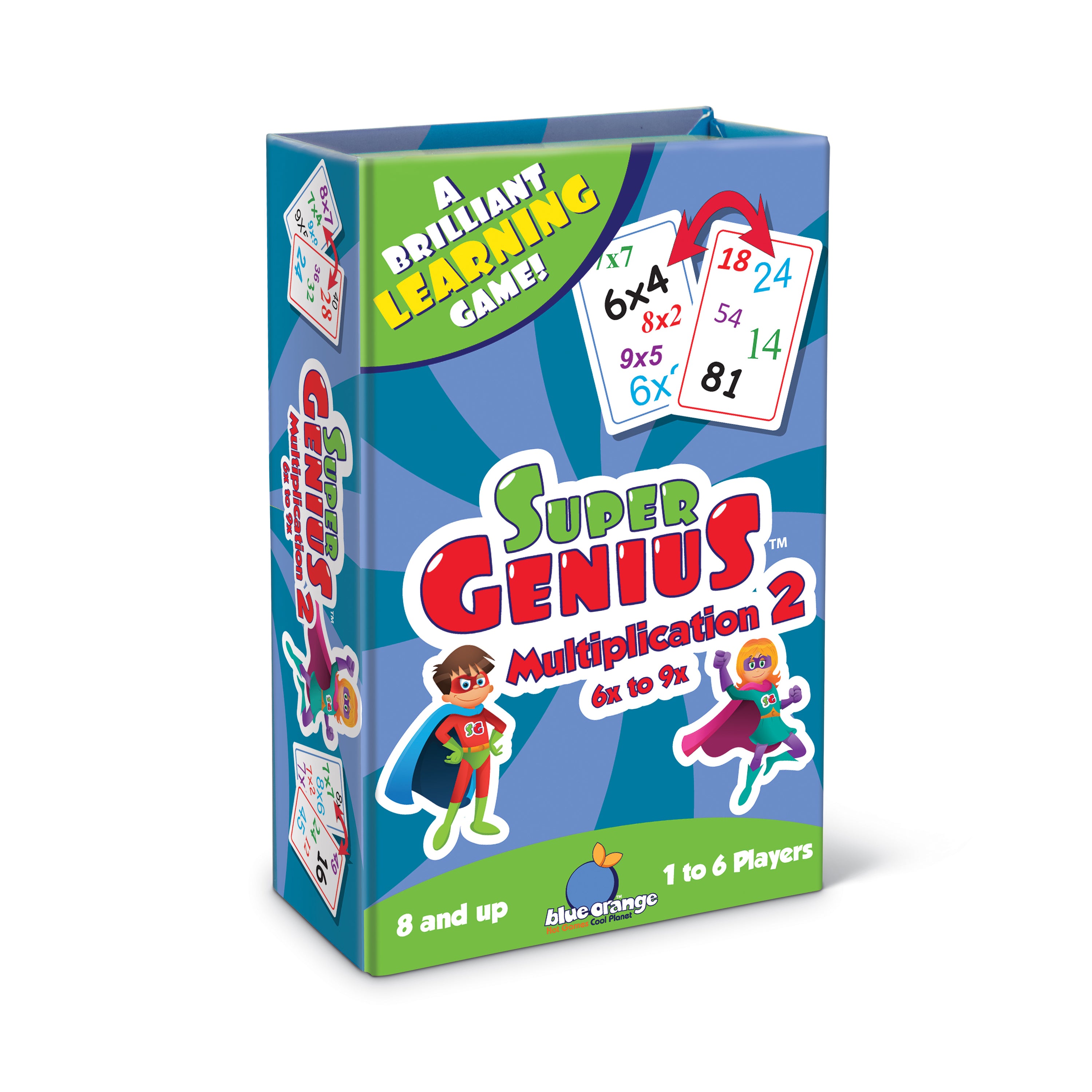 Super Genius - Multiplication 2 - Math Wizard Matching Game