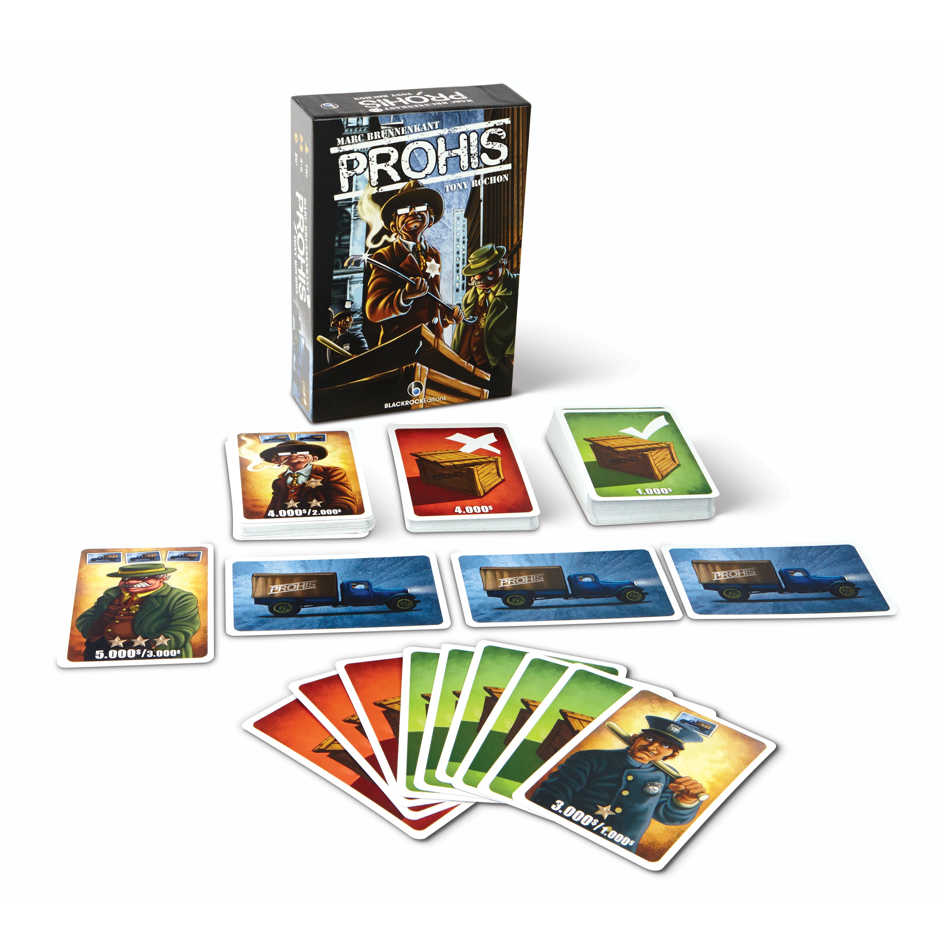 Alternative view of Prohis: Master the Art of Smuggling in This Bluffing Game