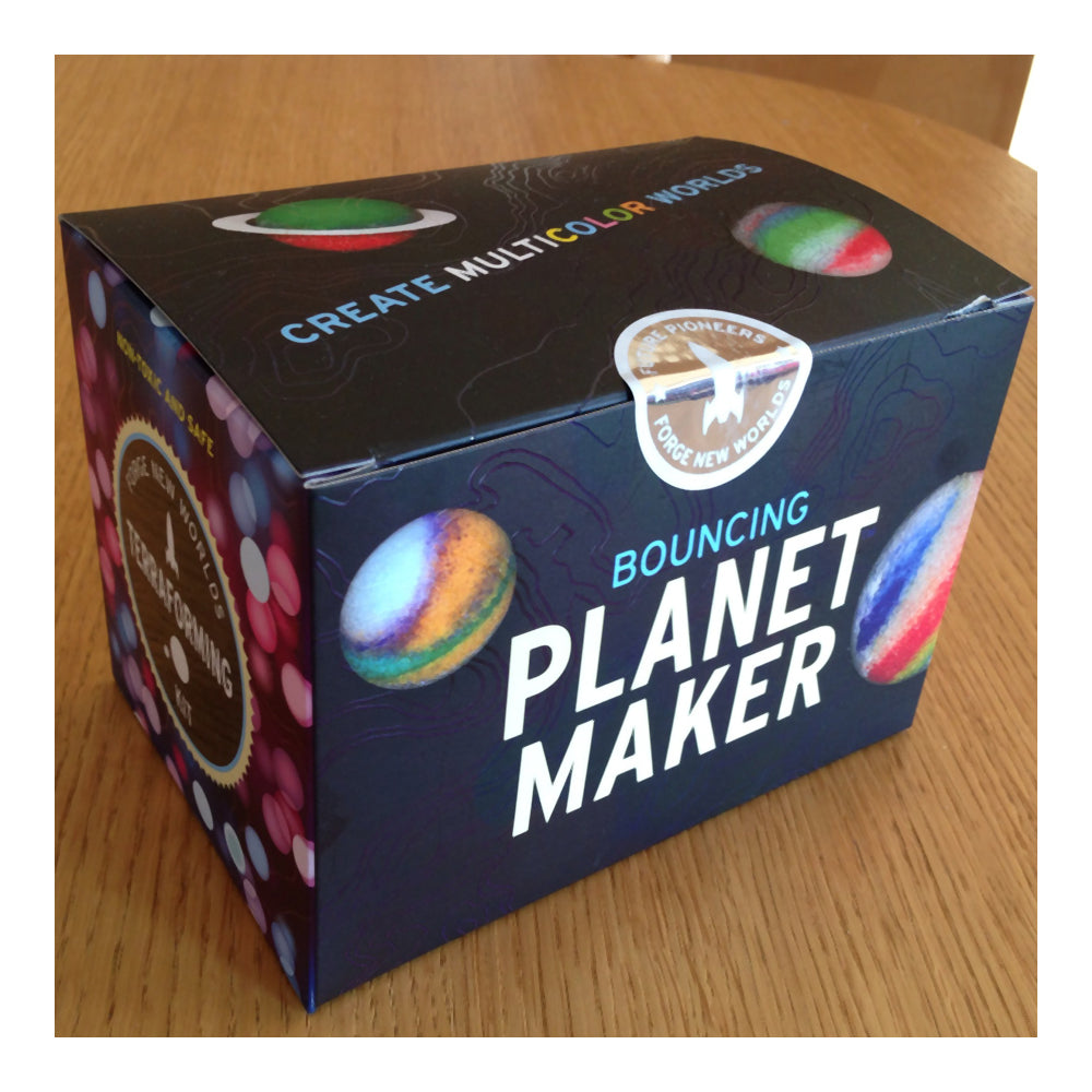 Alternative view of Cosmic Creations Bouncing Planet Maker Science Kit