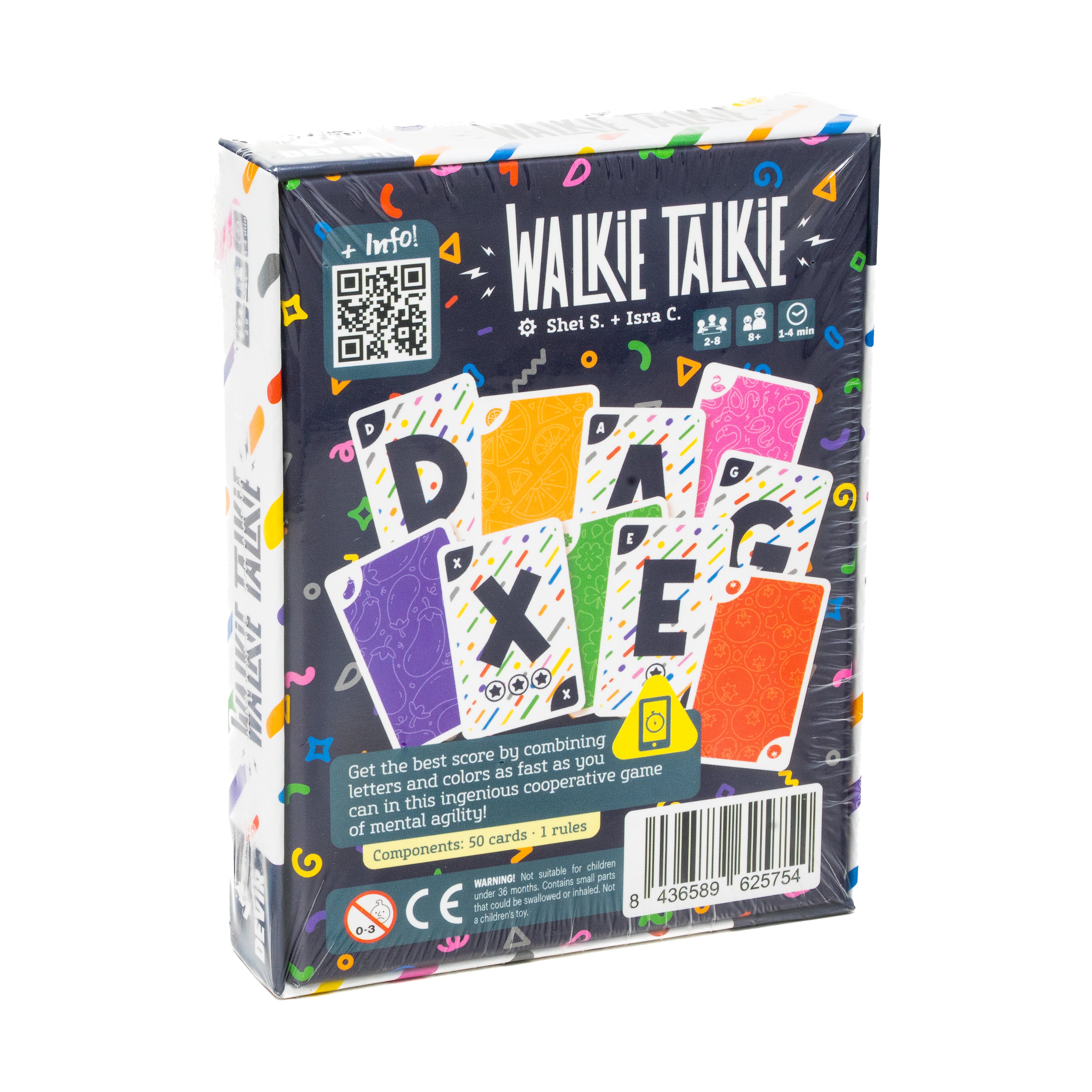 Alternative view of Rapid Rhythms Walkie Talkie Card Game