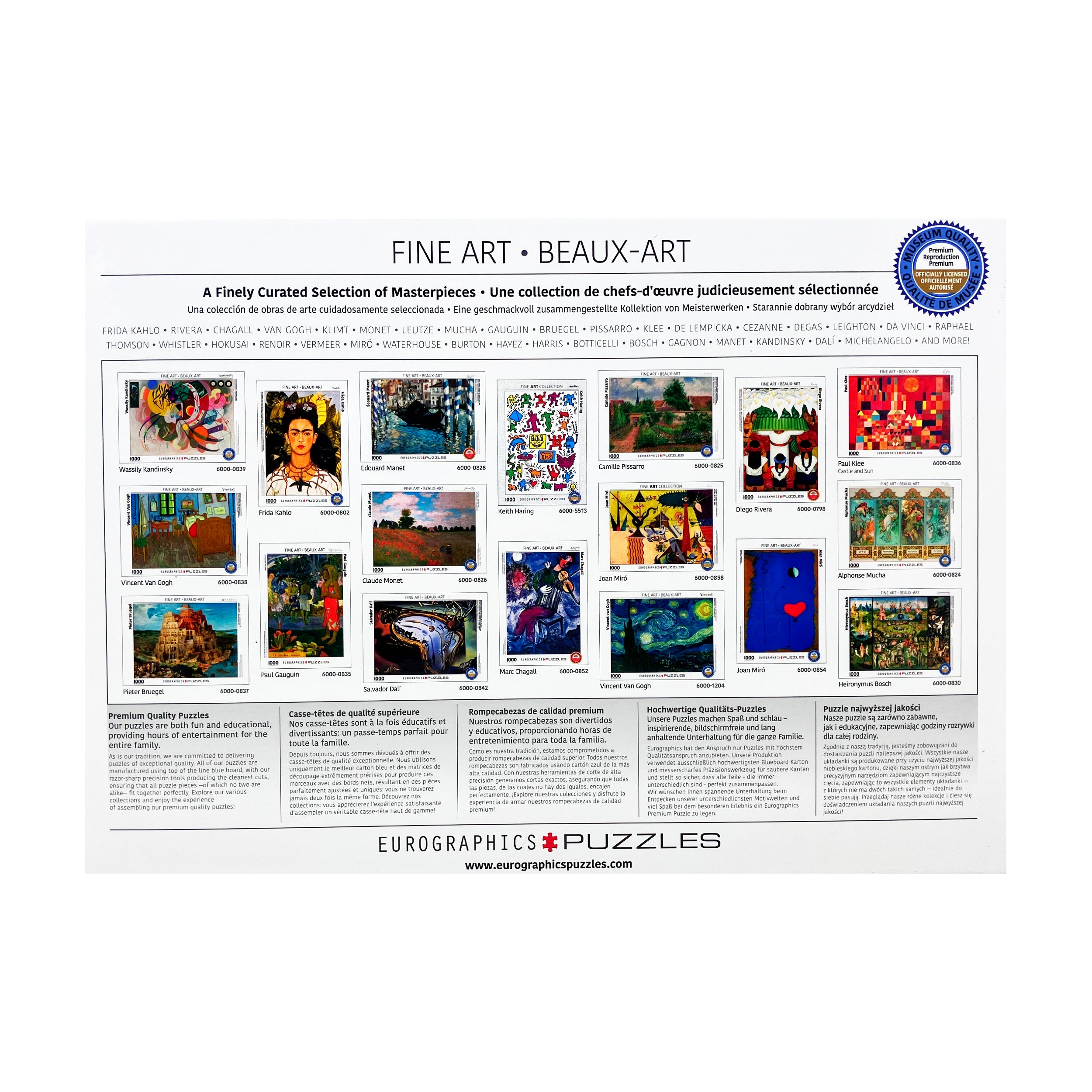 Eurographics Street Art by Banksy Jigsaw Puzzle - 1000 pc - Image 3