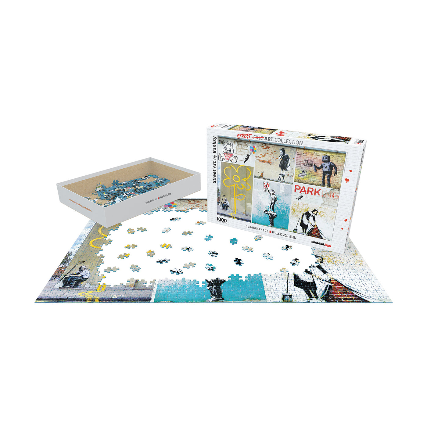 Eurographics Street Art by Banksy Jigsaw Puzzle - 1000 pc - Image 5