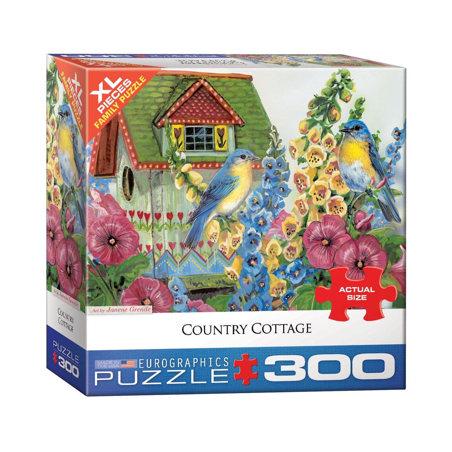 Janene Grendy Country Cottage Puzzle - 300 pc - Image 2