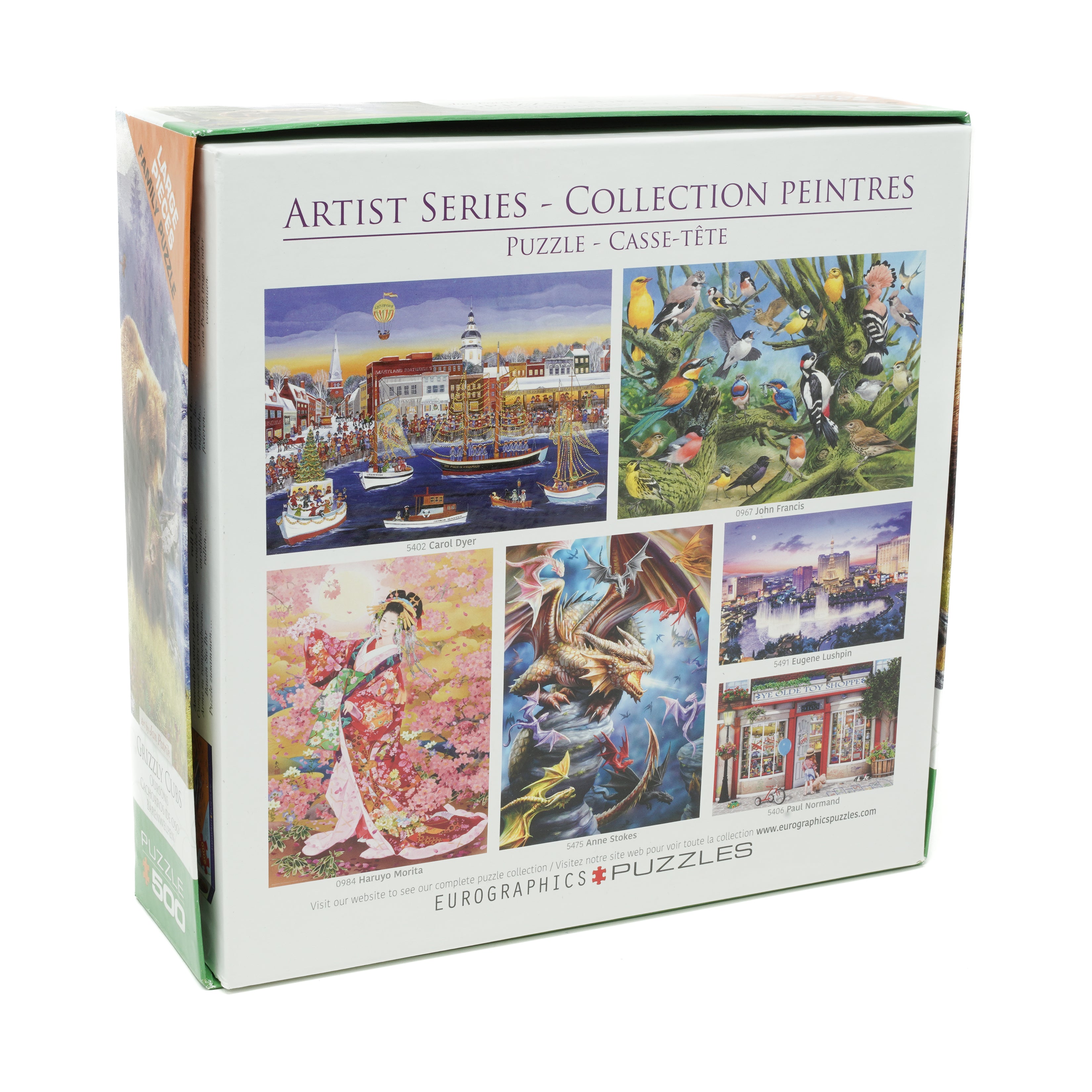 Jan Patrik Enchanted Forest Grizzly Cubs Jigsaw Puzzle - 500 pcs - Image 4