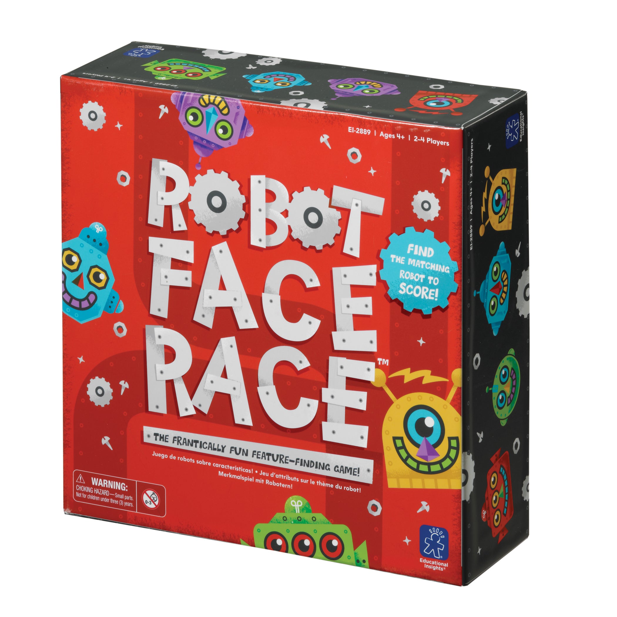 Robot Face Race Game: Color Matching Family Board Game - Image 3