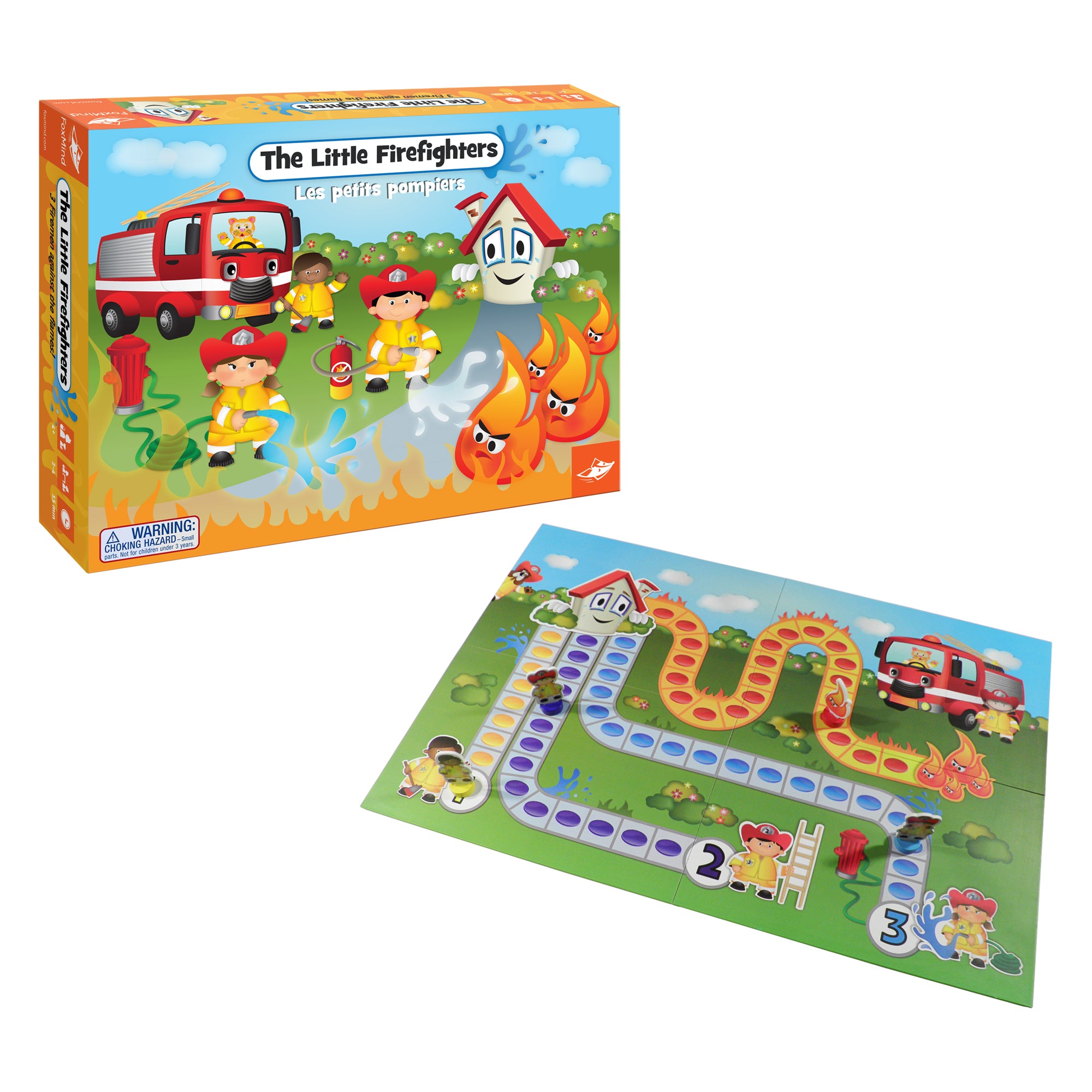 Alternative view of The Little Firefighters Cooperative Board Game