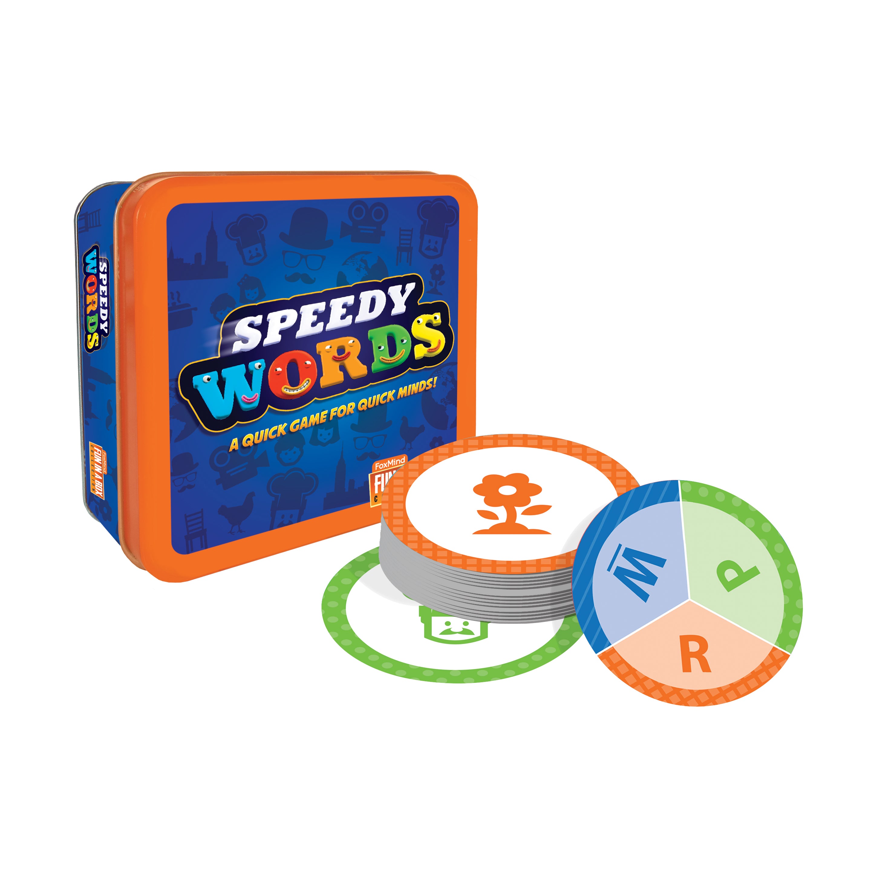 Alternative view of Speedy Words Fox Edition Quick-Thinking Card Game