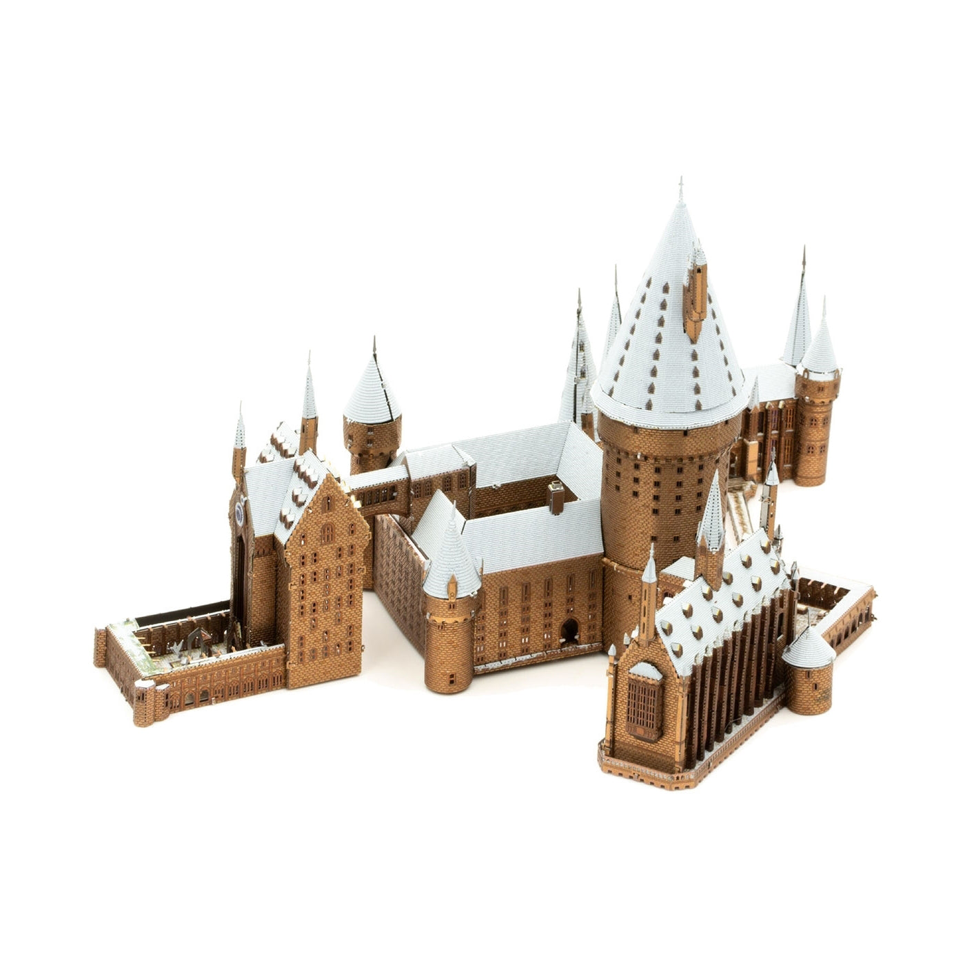 Metal Earth ICONX Harry Potter Hogwarts in Snow 3D Metal Model Kit - Image 5