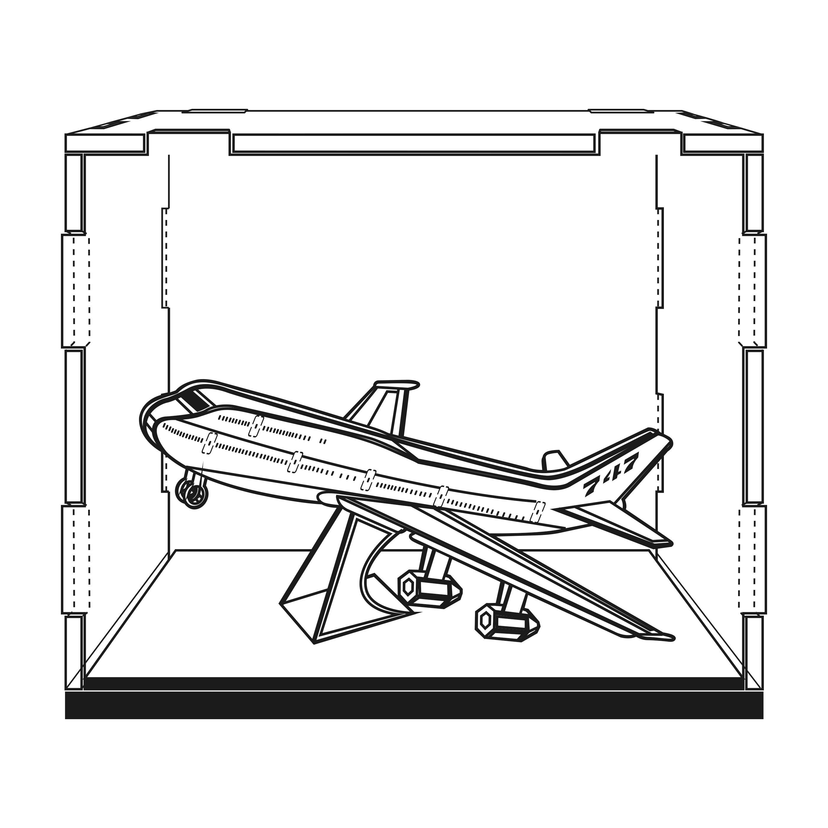 Alternative view of Fascinations Metal Earth Acrylic Display Cube - Showcase Your Craft