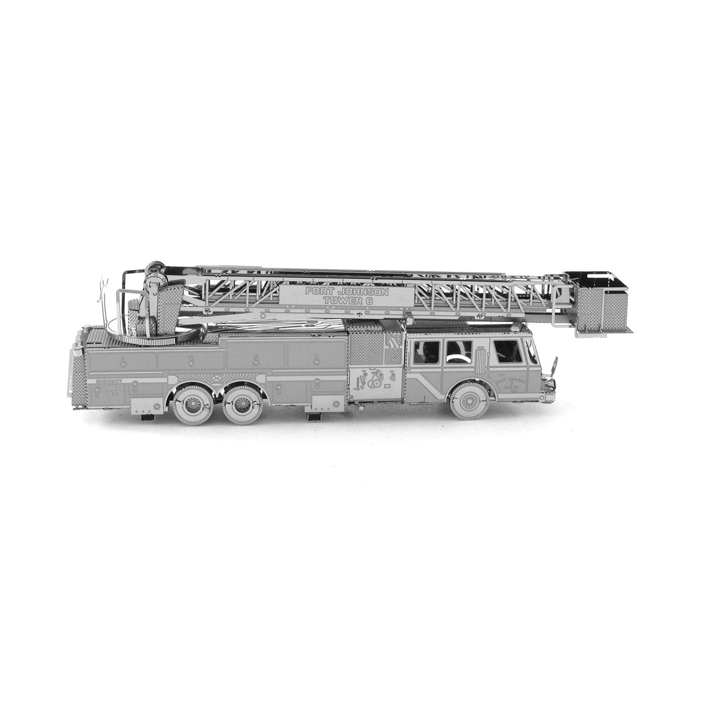 Metal Earth 3D Fire Engine Metal Model Kit – Craft Your Own Fire Truck - Image 3