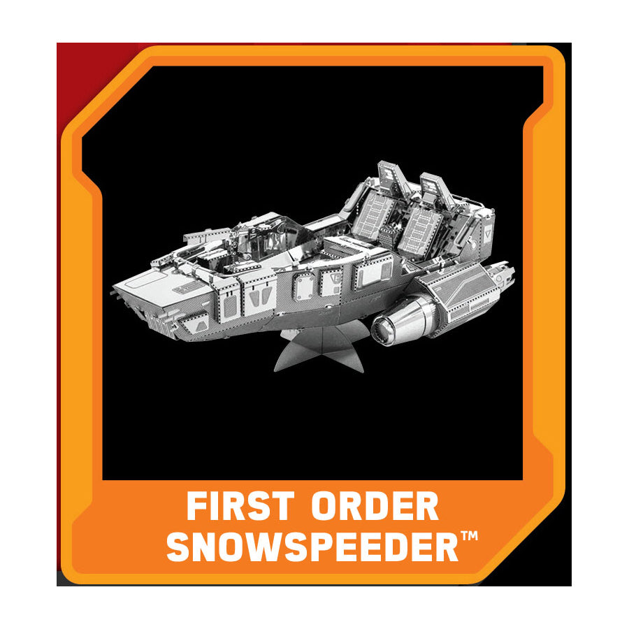 Alternative view of Metal Earth 3D Star Wars First Order Snowspeeder Model Kit