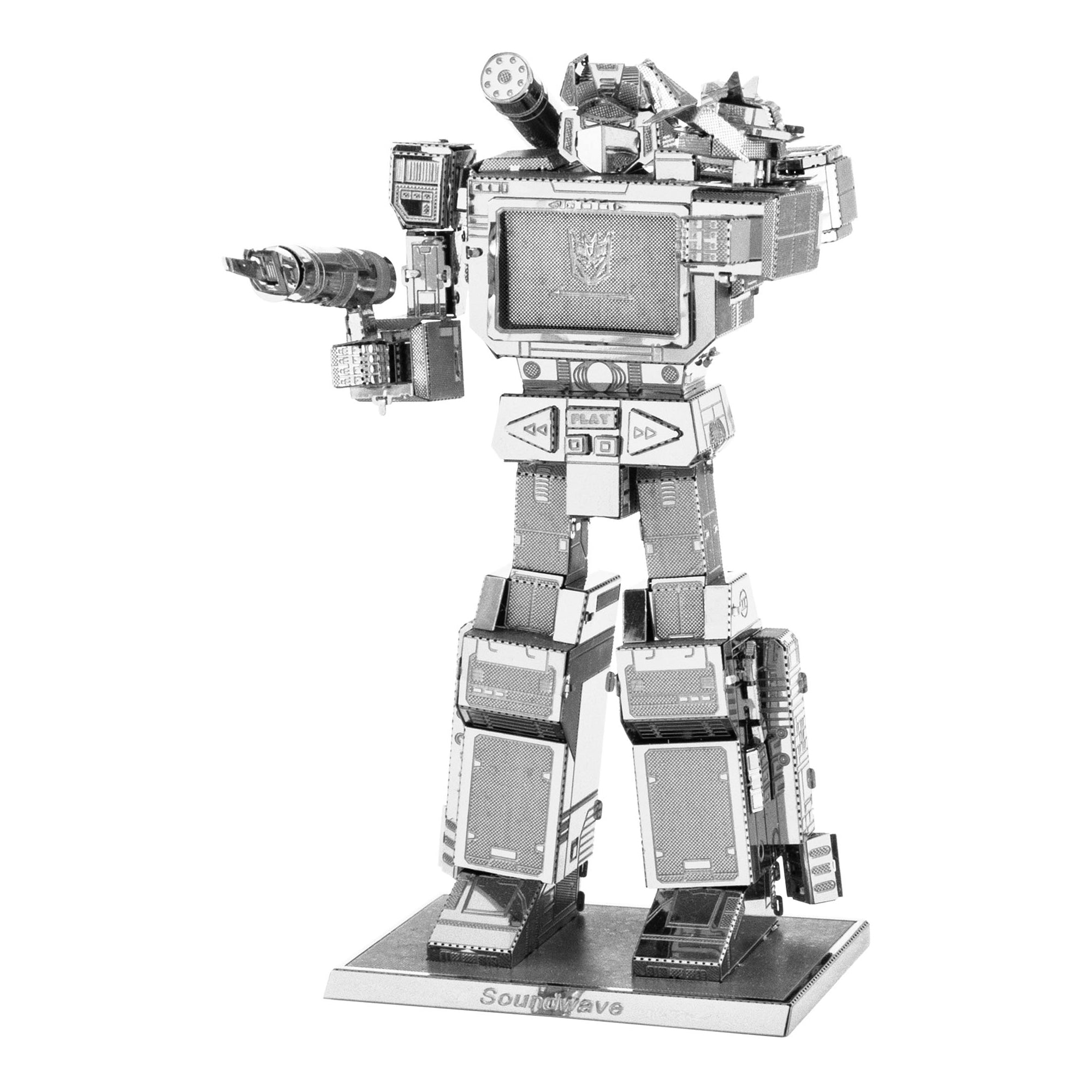 Alternative view of Metal Earth 3D Metal Model Kit - Transformers Soundwave