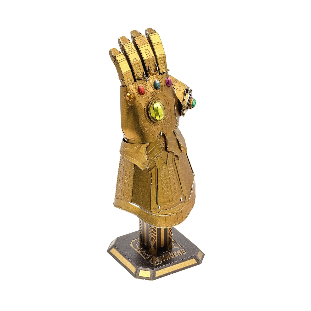 Alternative view of Metal Earth Marvel Avengers Endgame Infinity Gauntlet 3D Model Kit