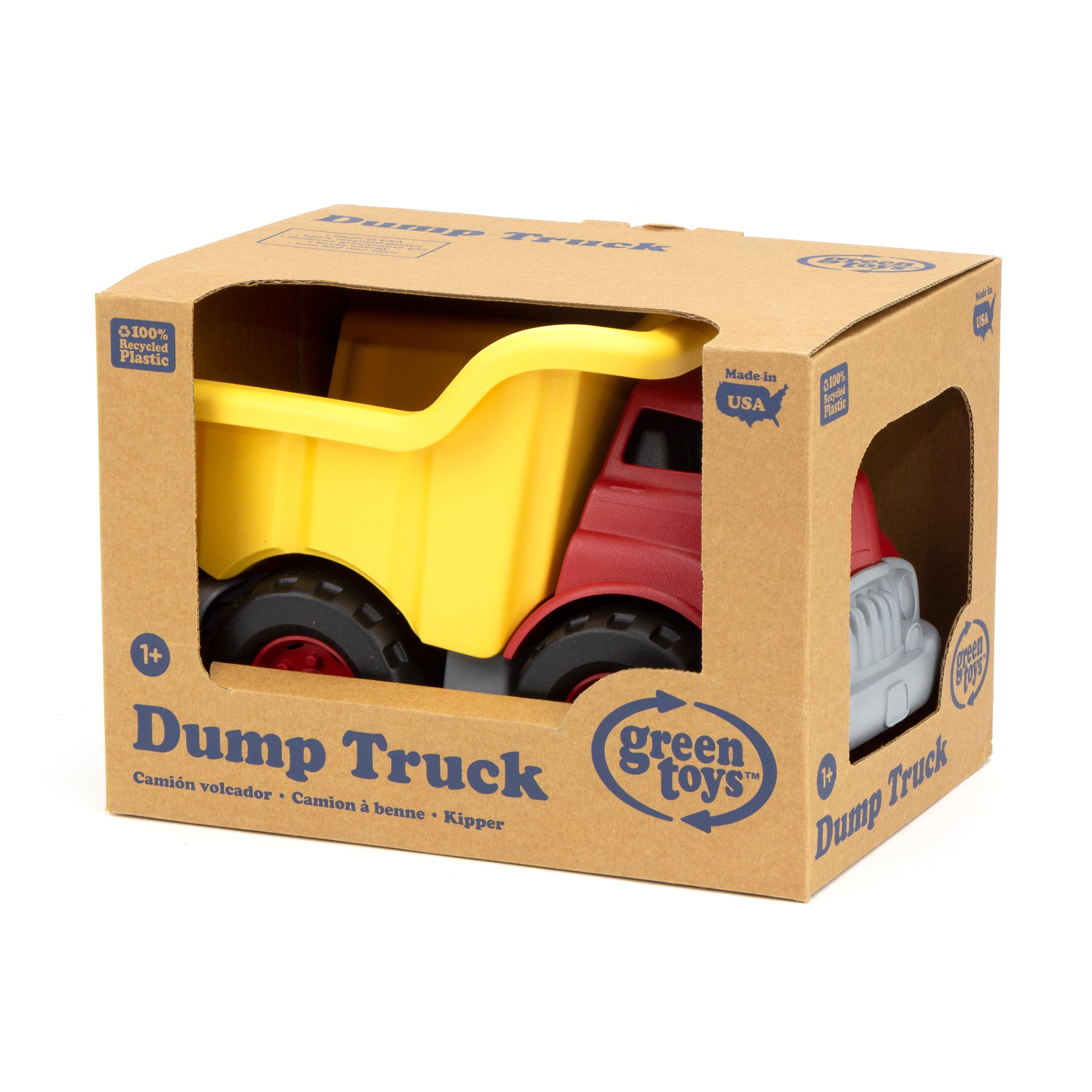 Alternative view of Green Toys Eco-Friendly Recycled Plastic Dump Truck – Multicolor