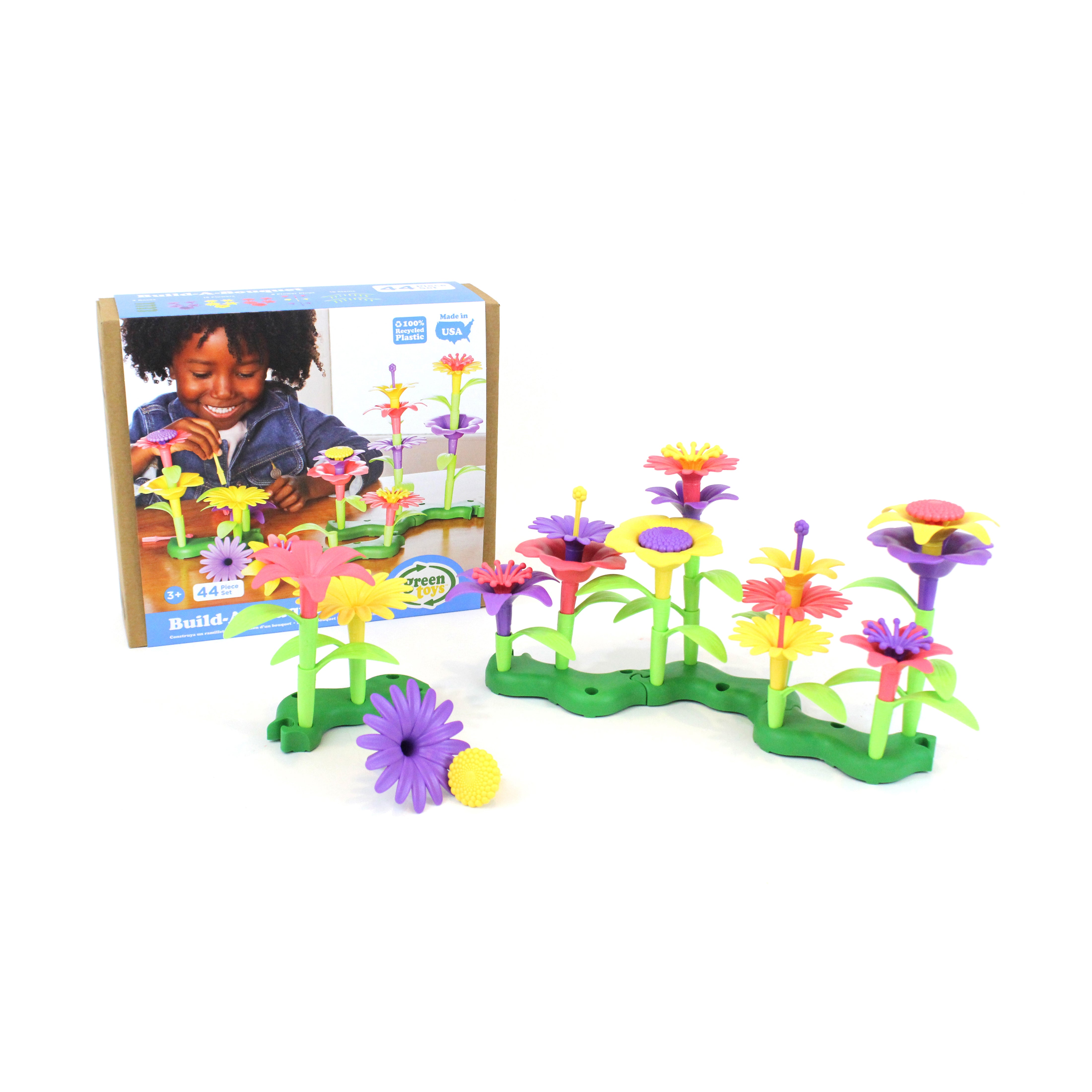 Alternative view of Green Toys Eco-Friendly Build-A-Bouquet Floral Arrangement Set