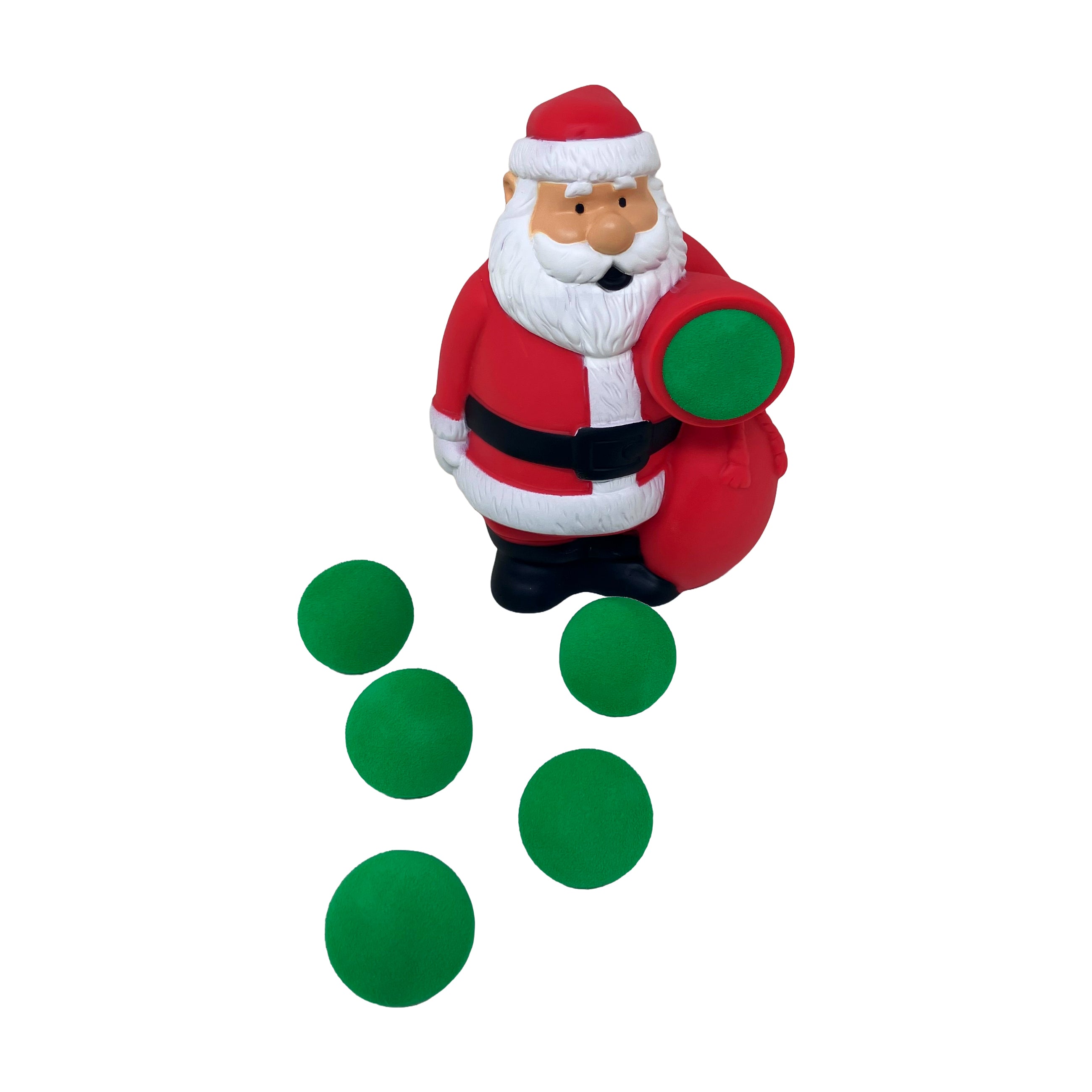 Hog Wild Santa Holiday Popper - Festive Foam Ball Launcher - Image 5
