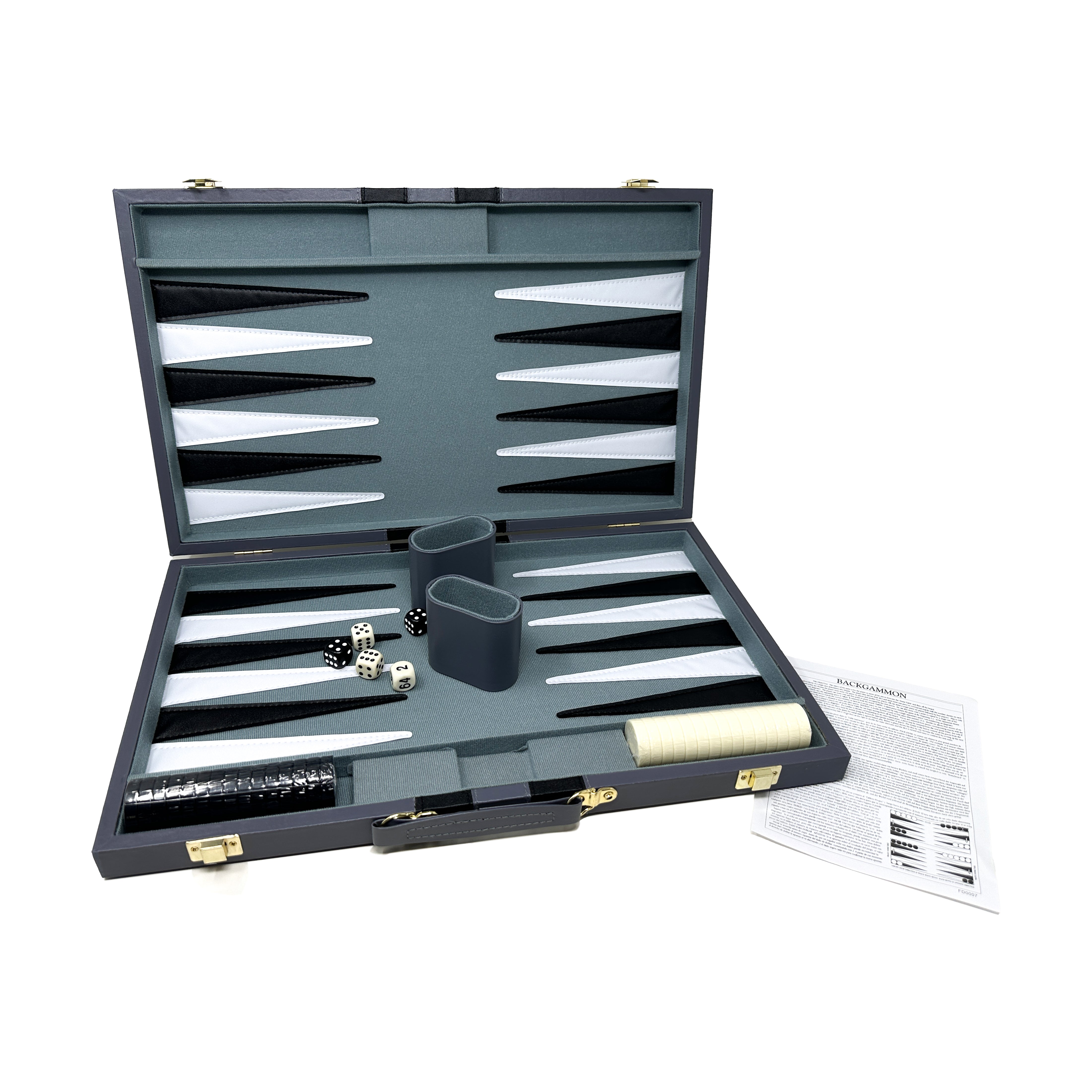 Classic Game Collection 18" Deluxe Backgammon Set