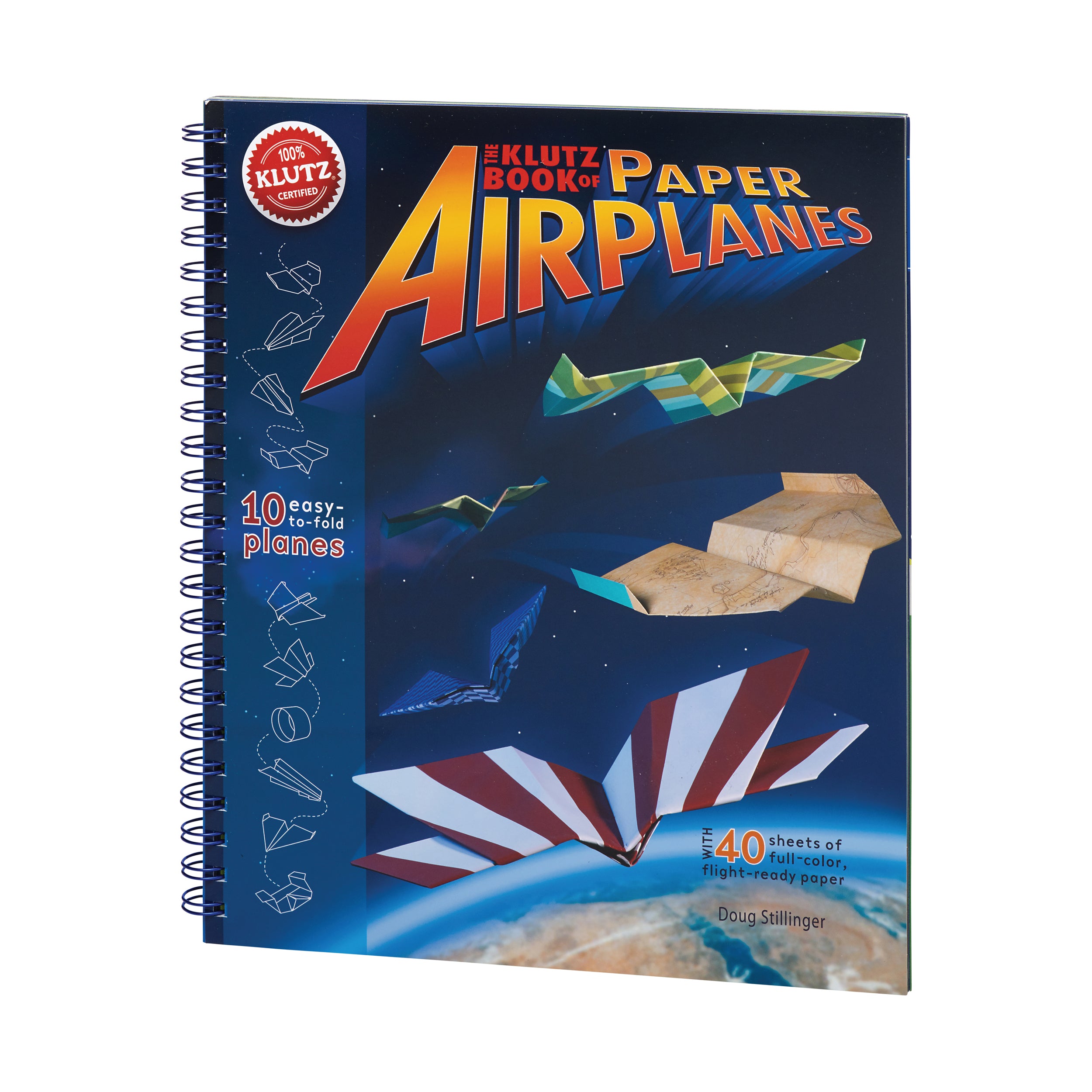 Alternative view of The Klutz Book of High-Performance Paper Airplanes Spiral-bound Craft Kit