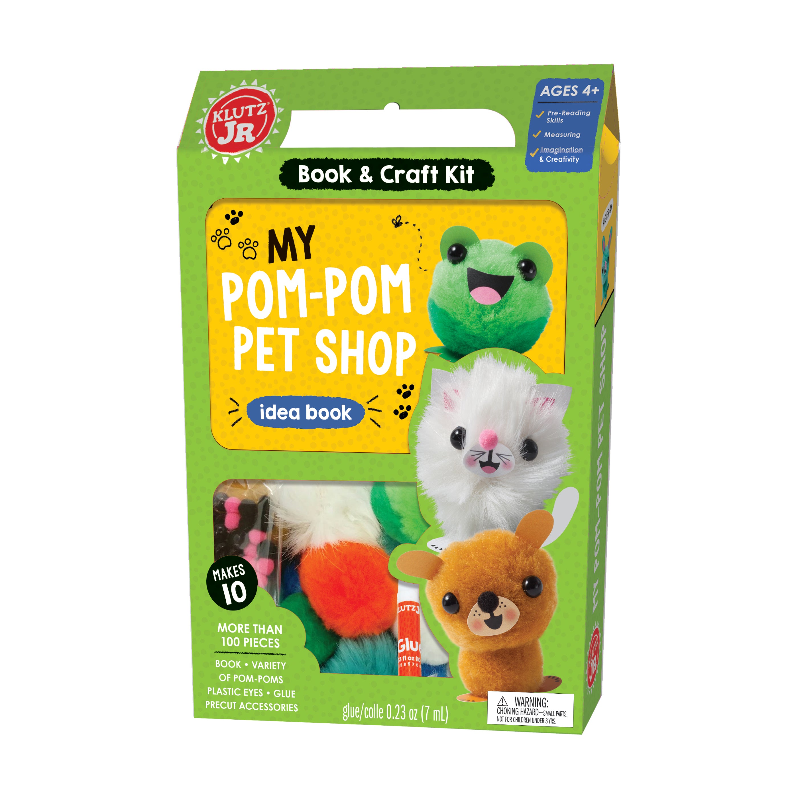 Alternative view of Klutz Jr. My Pom-Pom Pet Shop Craft Kit