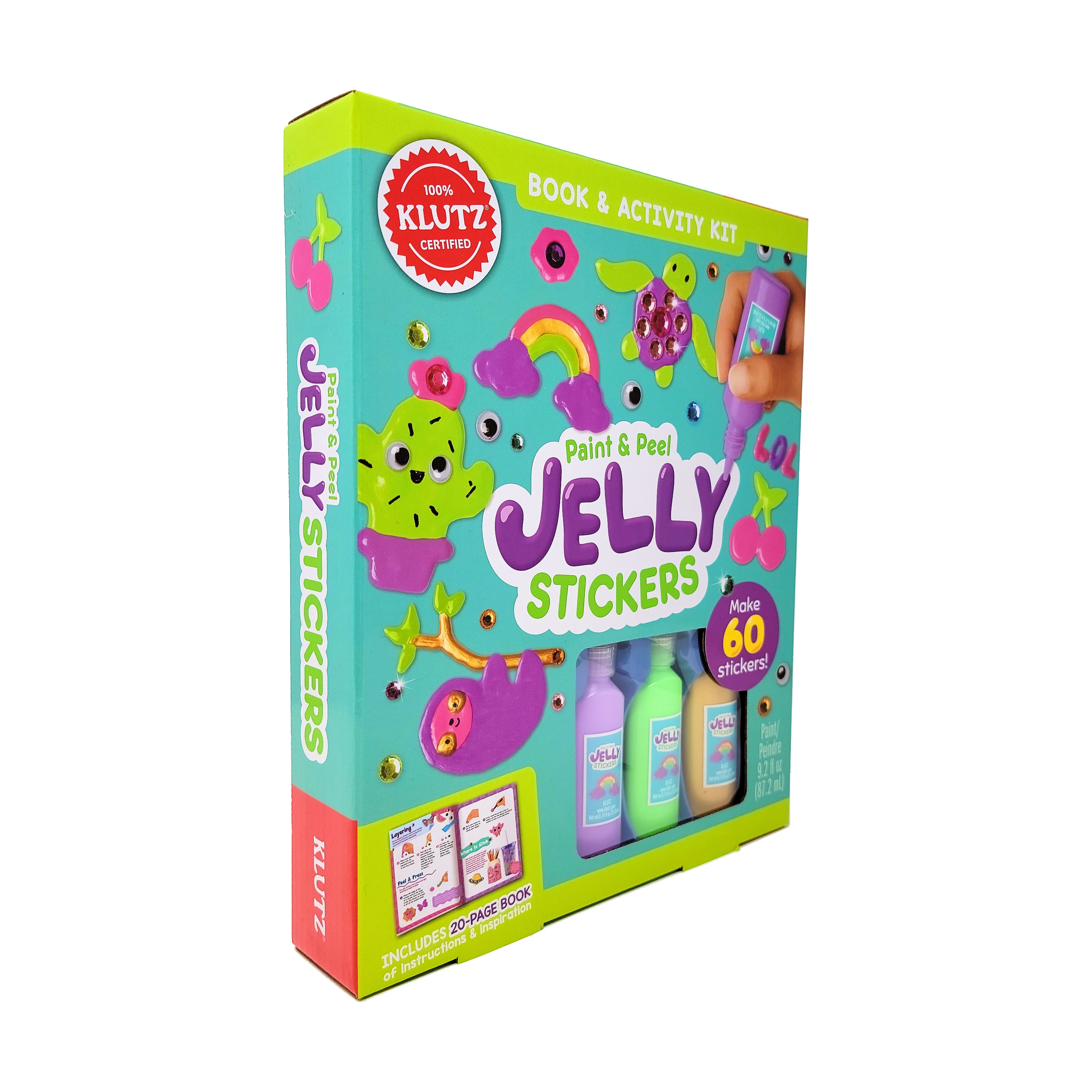Alternative view of Creative Kids Paint & Peel Jelly Stickers DIY Art Kit