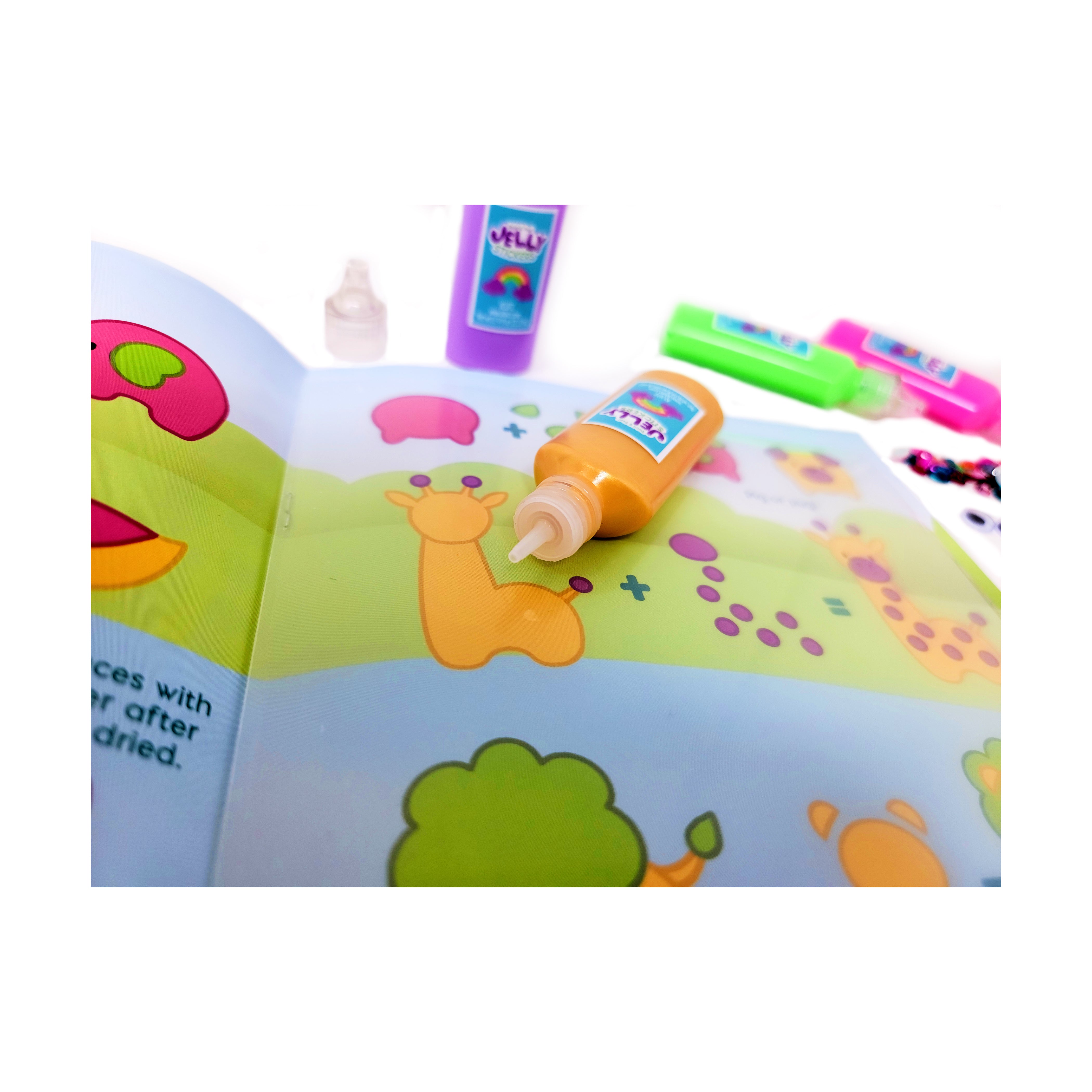 Creative Kids Paint & Peel Jelly Stickers DIY Art Kit - Image 5