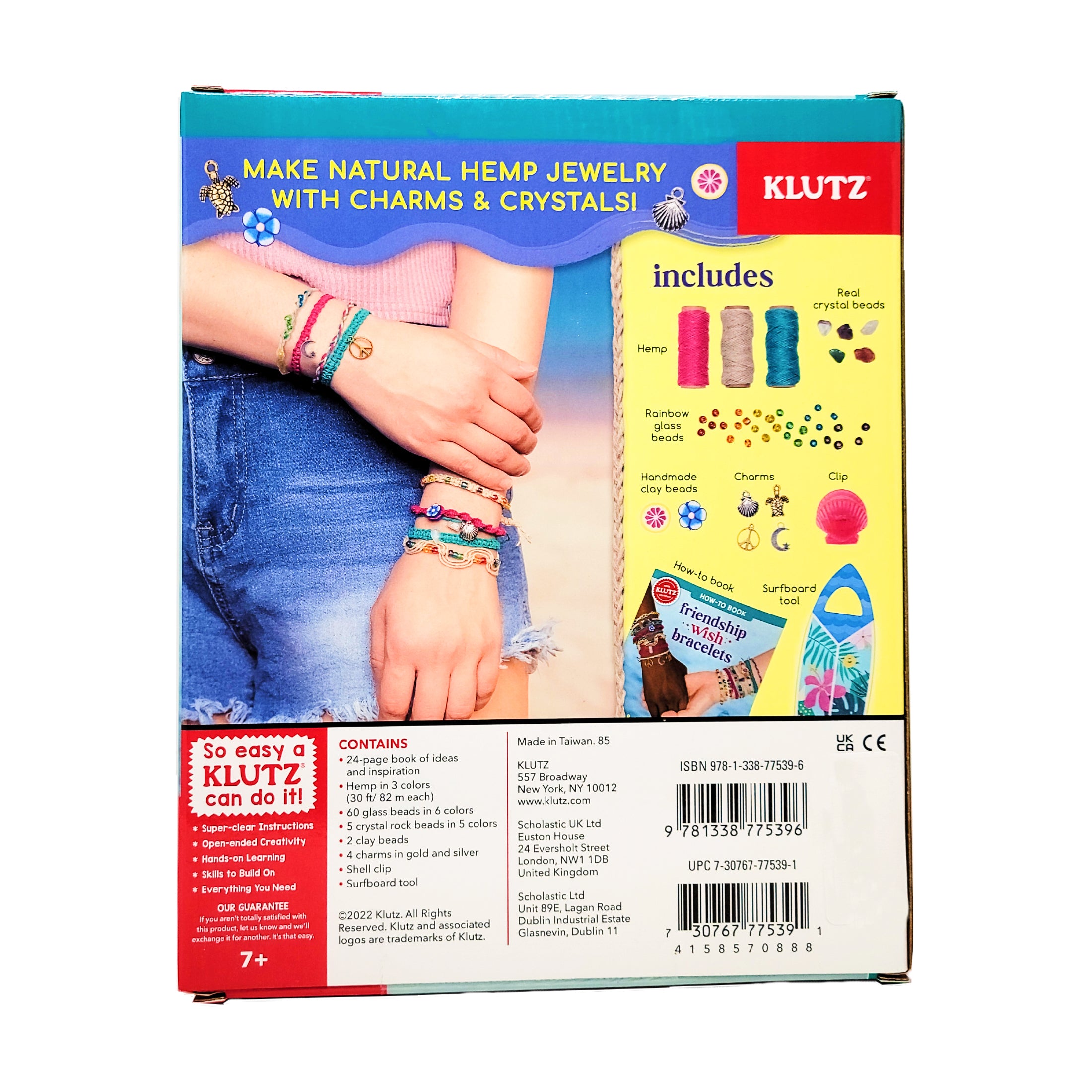 Alternative view of Klutz Beach-Chic Friendship Wish Bracelet Crafting Kit
