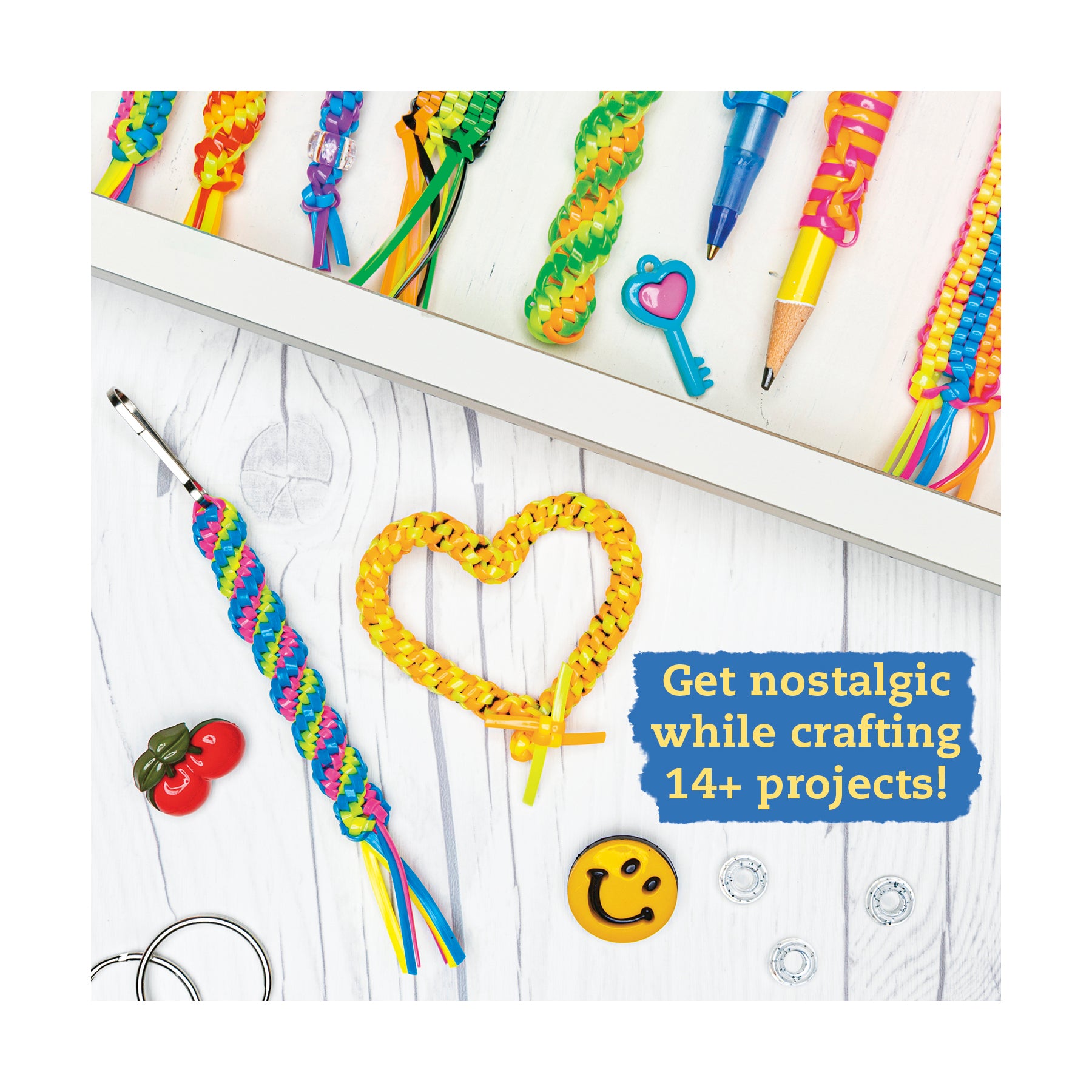 Klutz Best Ever Lanyard, Scoubidou & Boondoggle Craft Book - Image 4