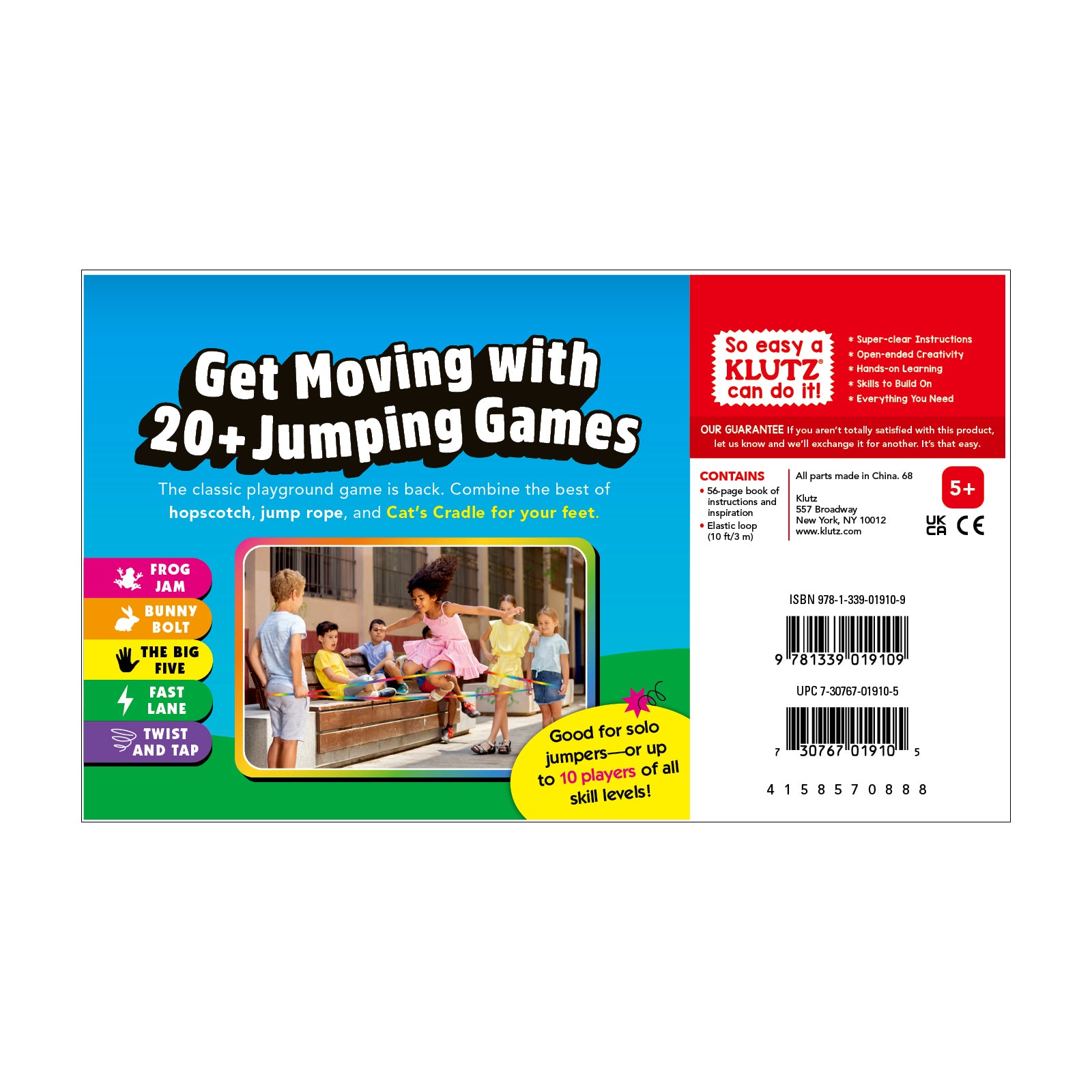 Alternative view of Jumpsies: Master Hop, Skip & Jump with Stretchy Rope