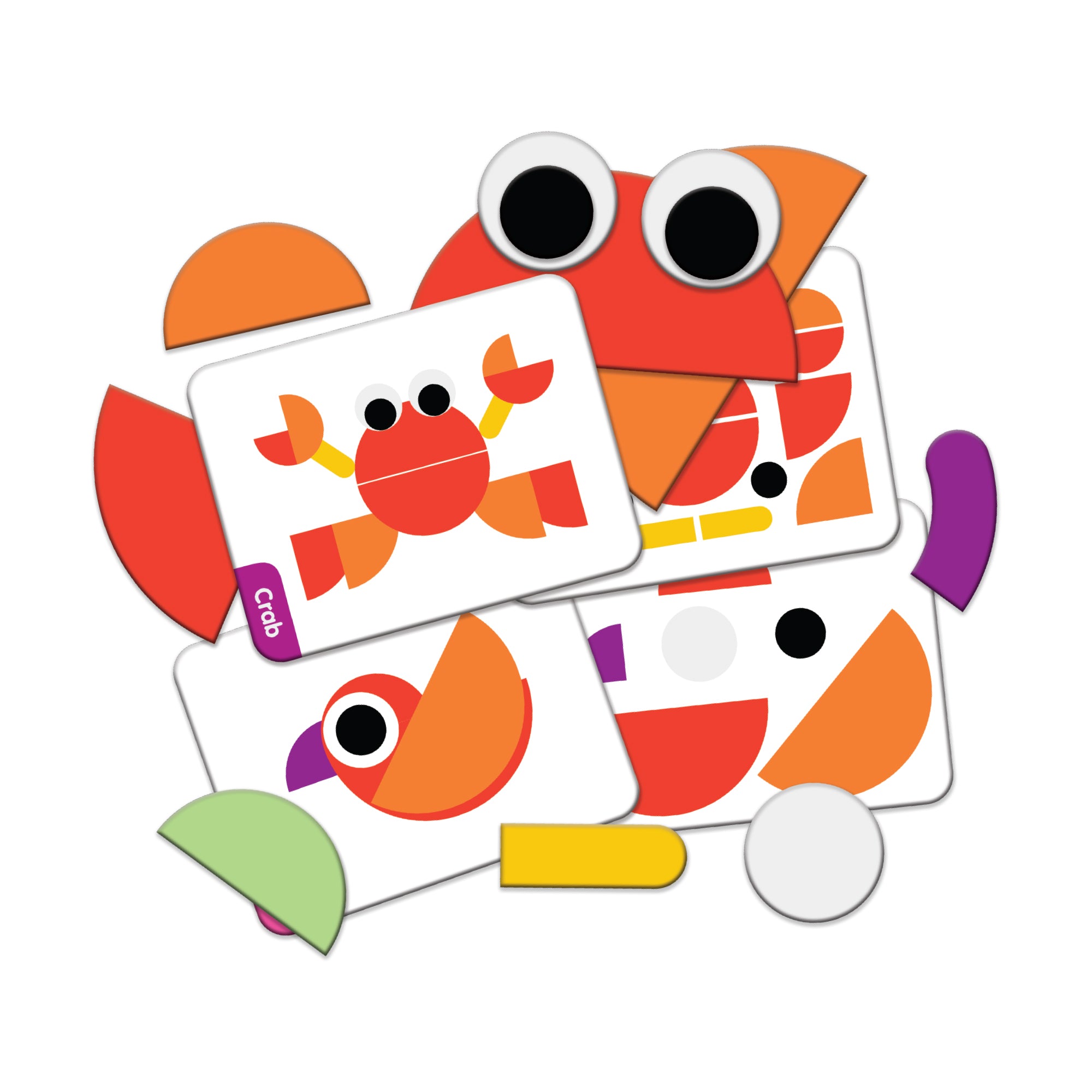 Learning Journey Match It! Tangram Puzzle Set - 50 Pieces - Image 2