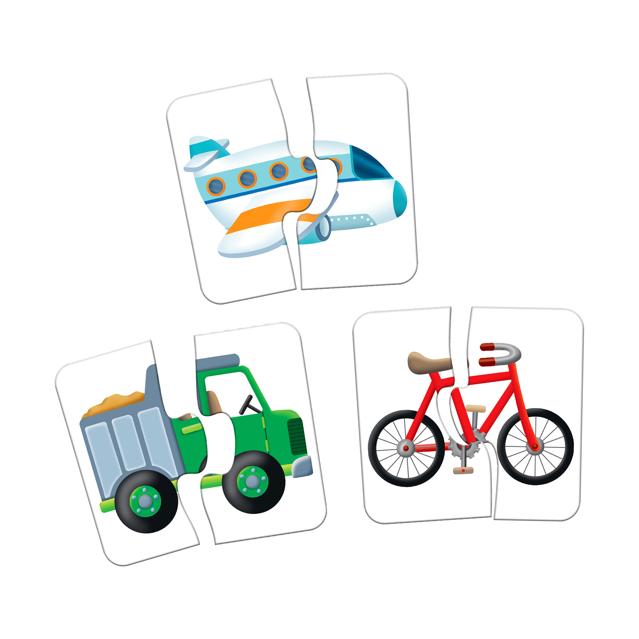 Alternative view of My First Match It! - Things That Go - Vibrant Puzzle Game