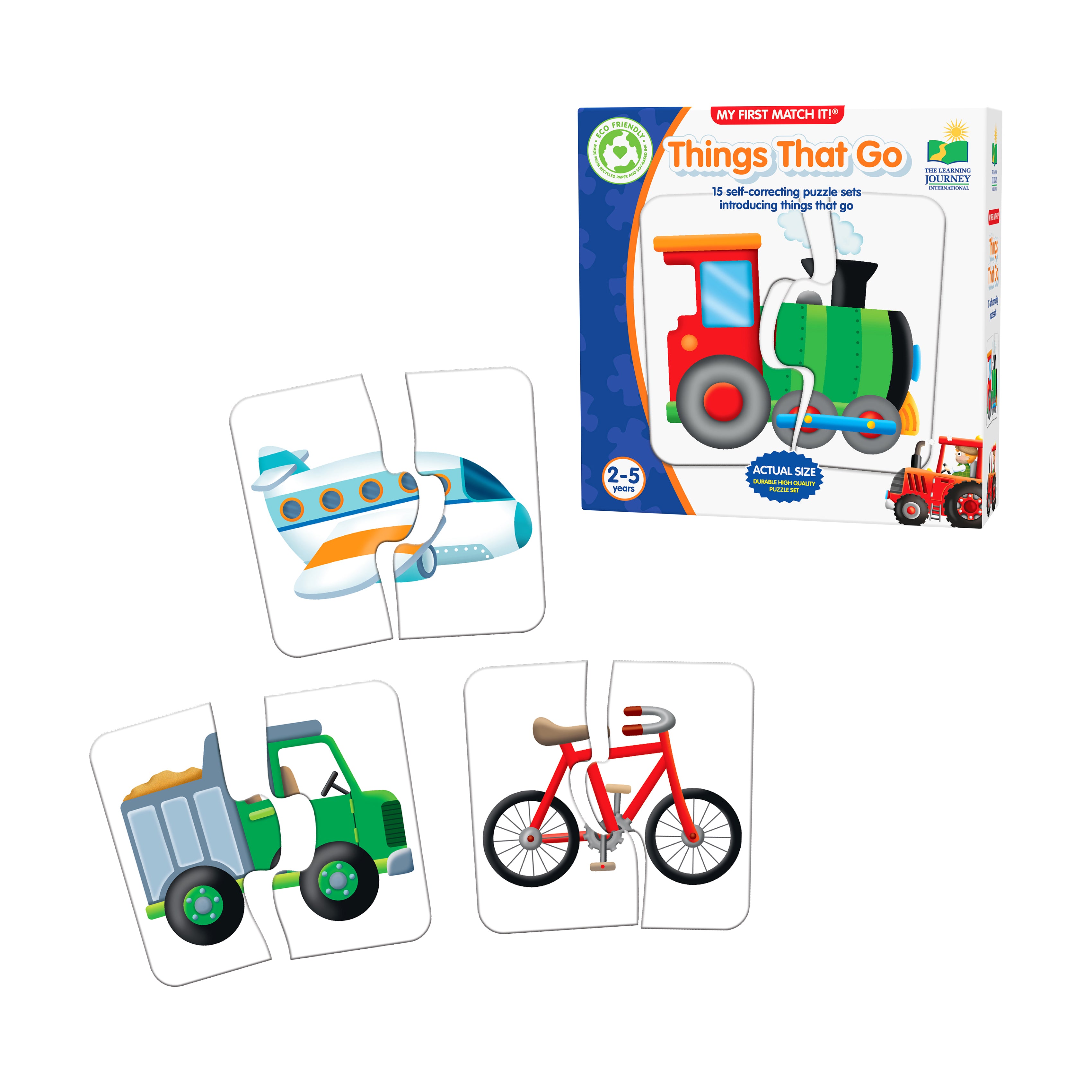 My First Match It! - Things That Go - Vibrant Puzzle Game - Image 3